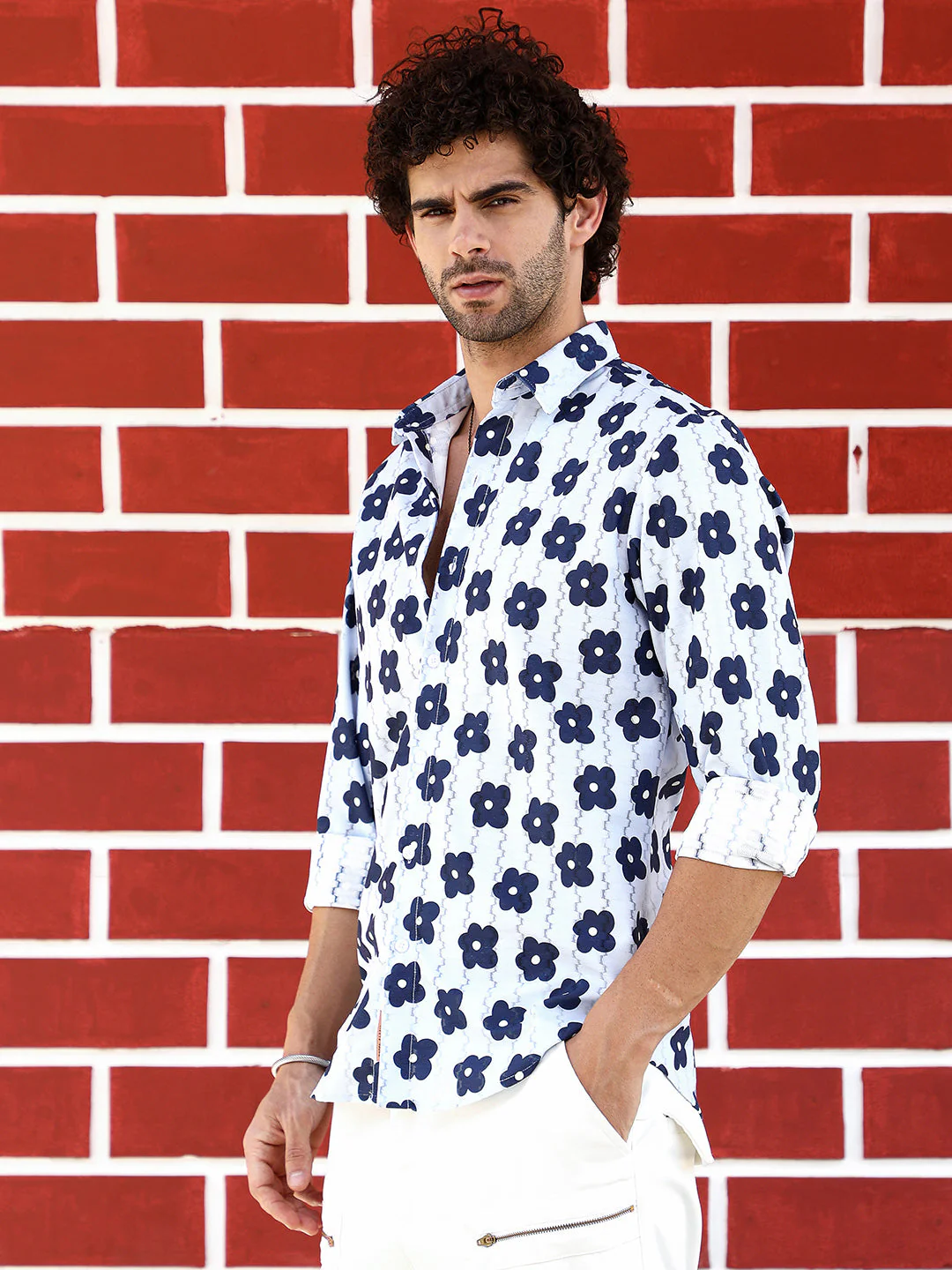 Retro-Bloom Tactile Shirt - Image 3