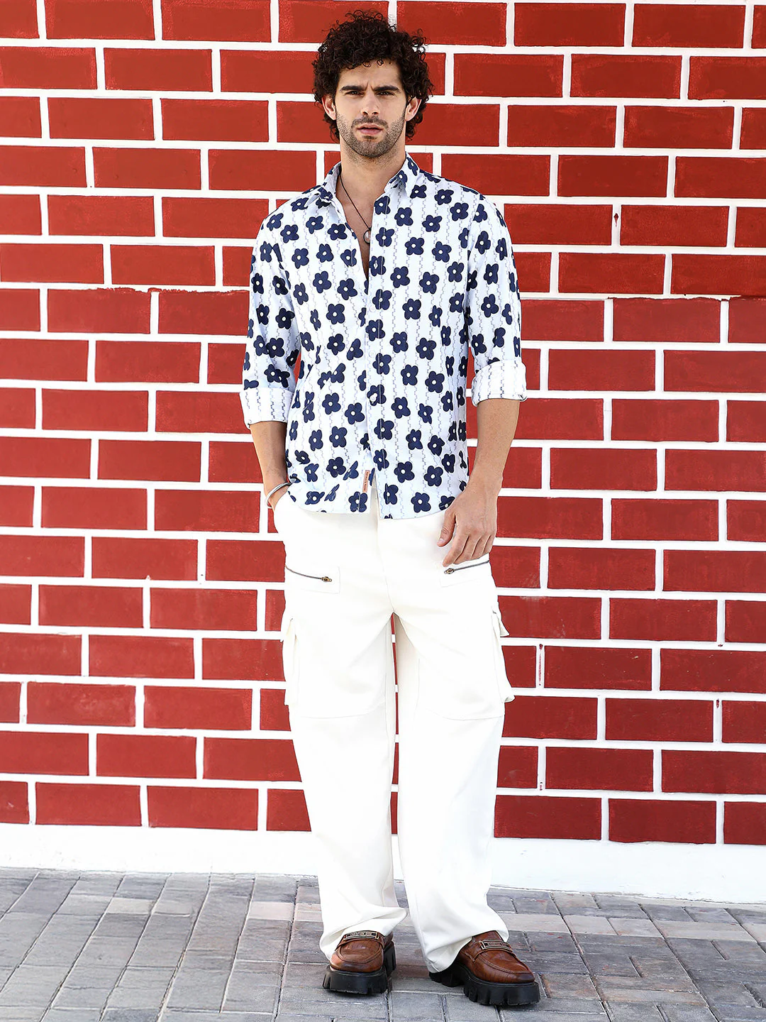 Retro-Bloom Tactile Shirt - Image 5