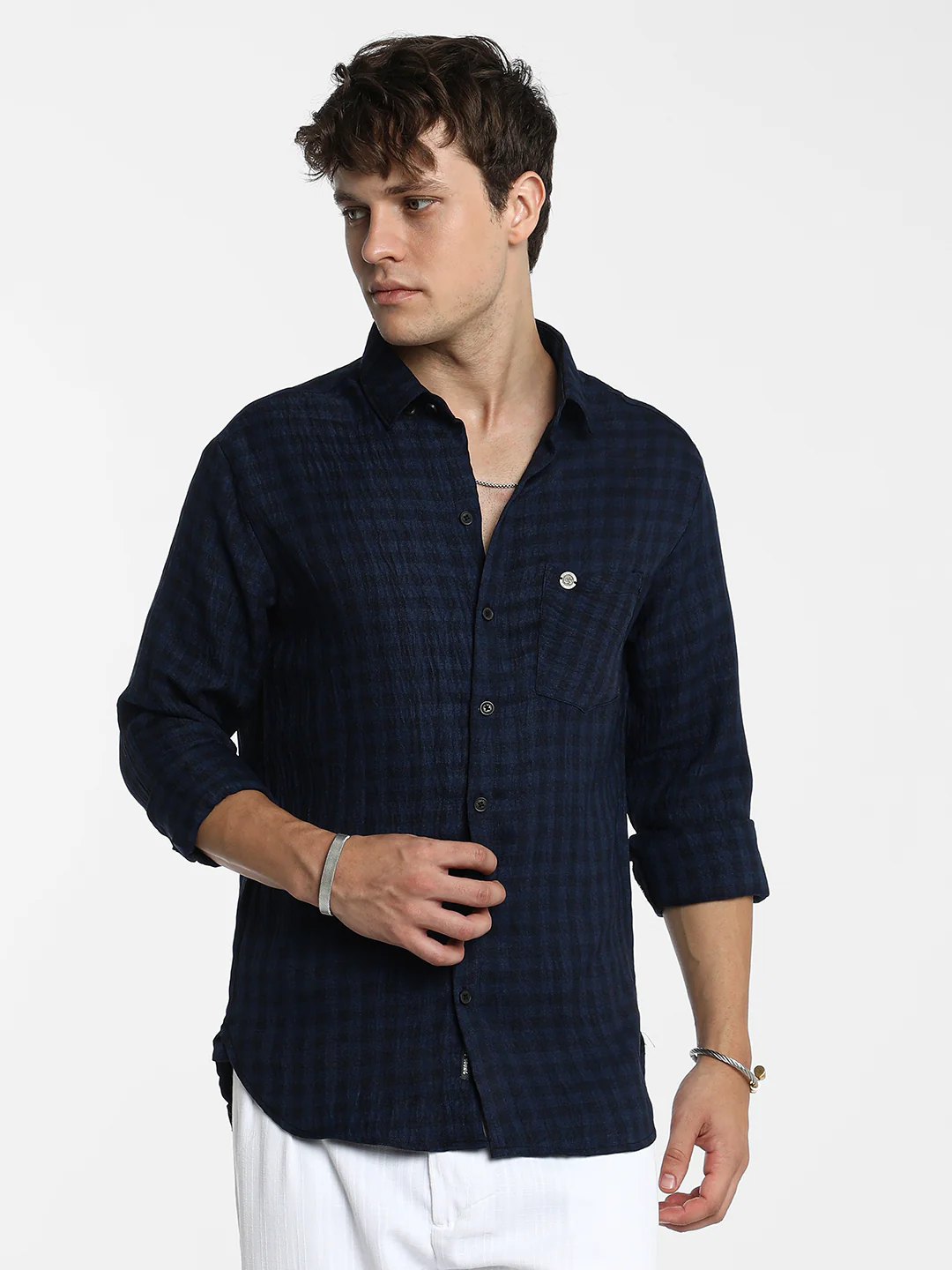 Gingham Check Shirt - Image 10