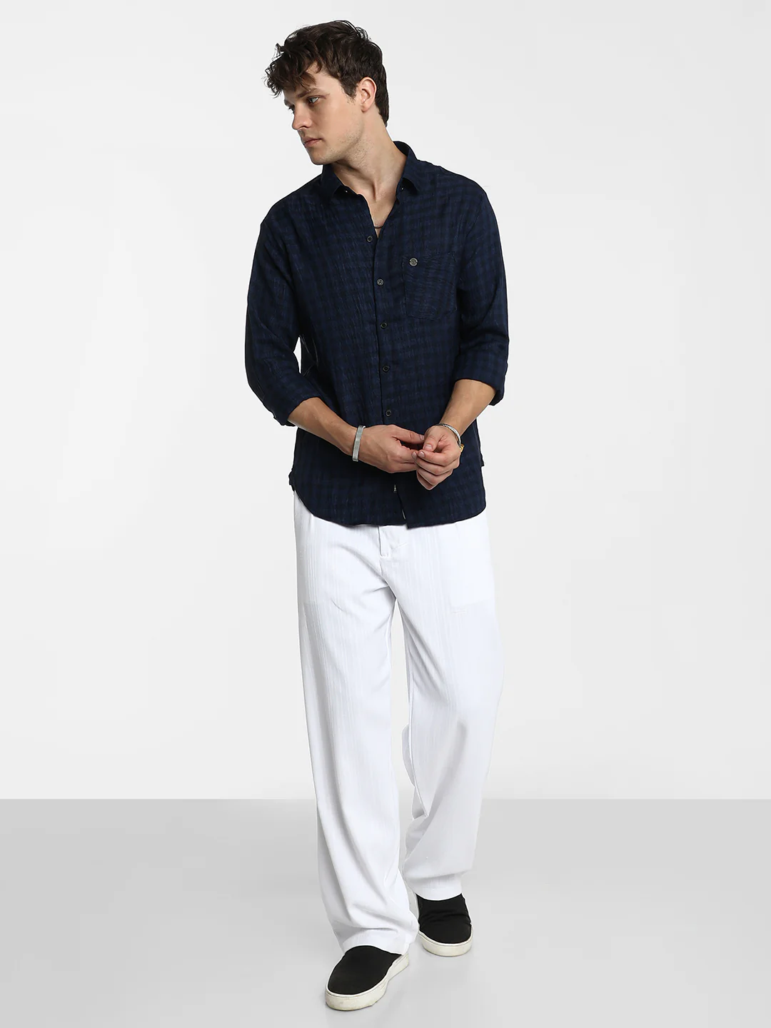 Gingham Check Shirt - Image 13