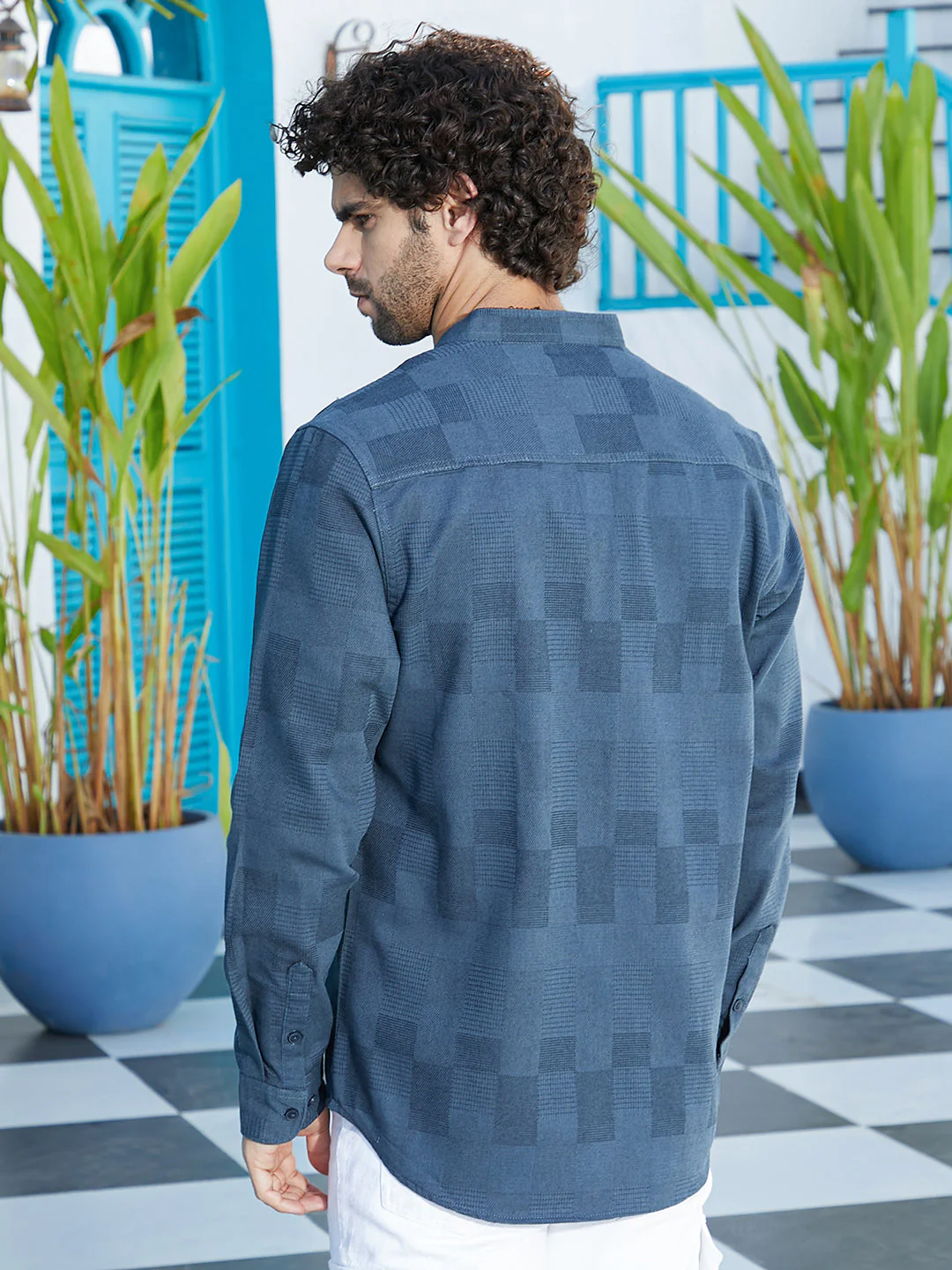 Mandarin Utility Shirt - Image 4