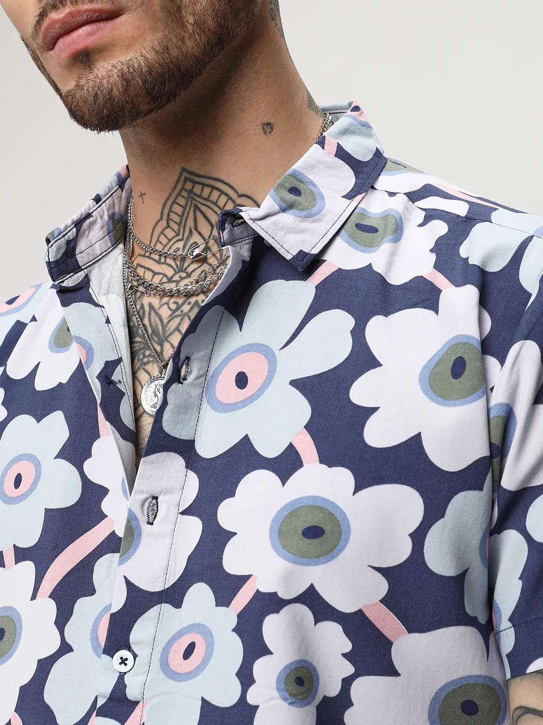Maxi Floral Block Shirt - Image 7