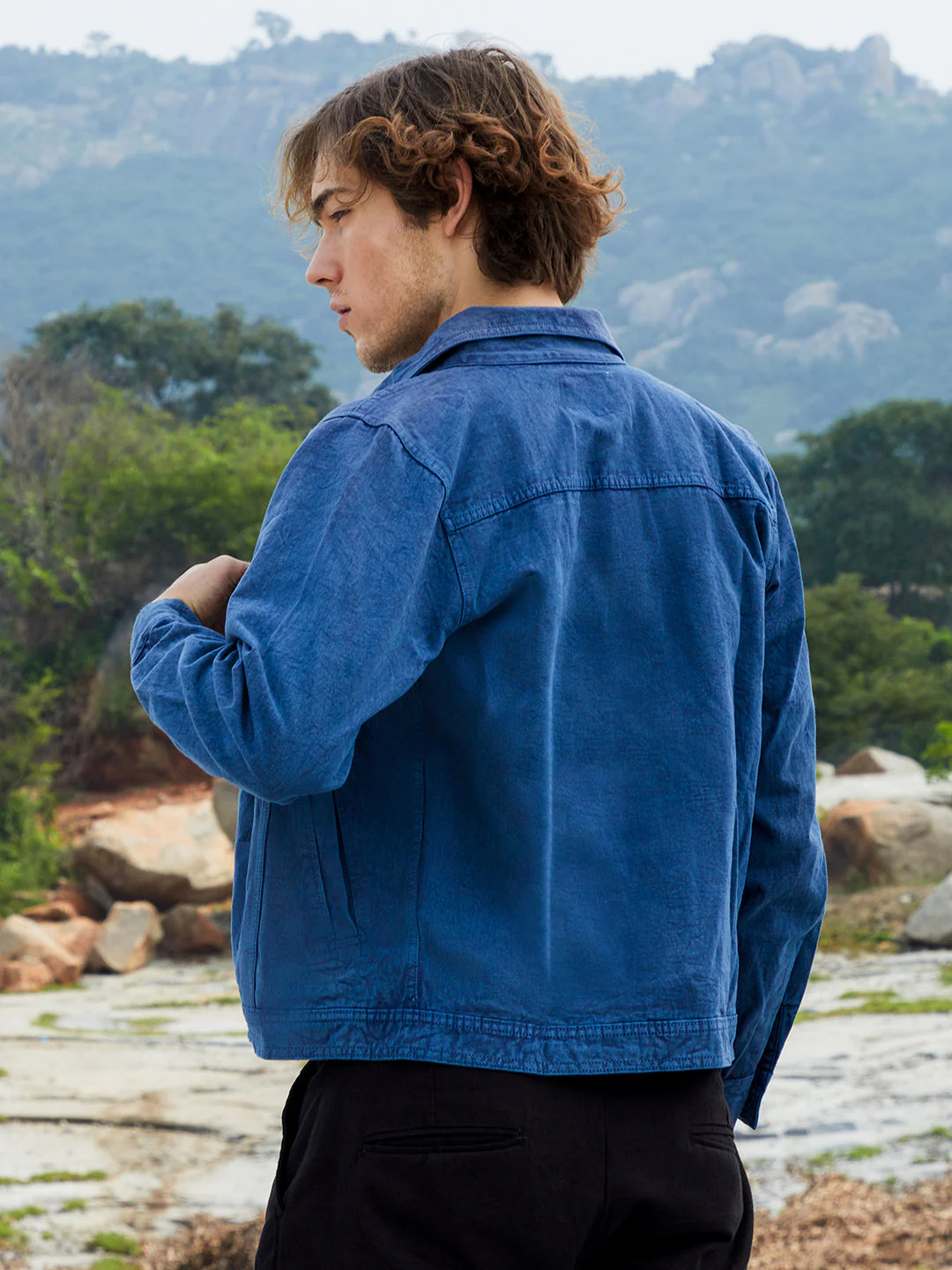 Medium-Wash Denim Jacket - Image 4