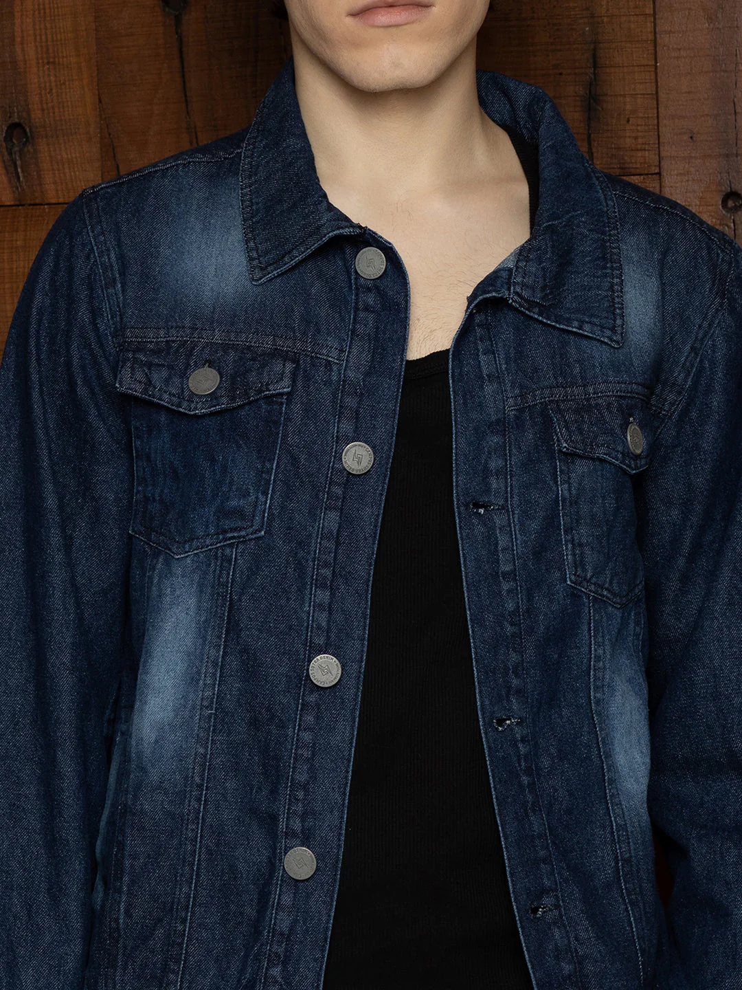 Medium-Wash Relaxed Denim Jacket - Image 7