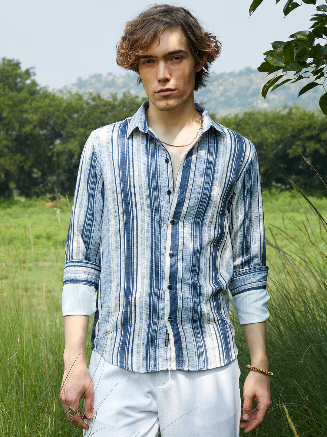 Multitrack-Striped Shirt - Image 2
