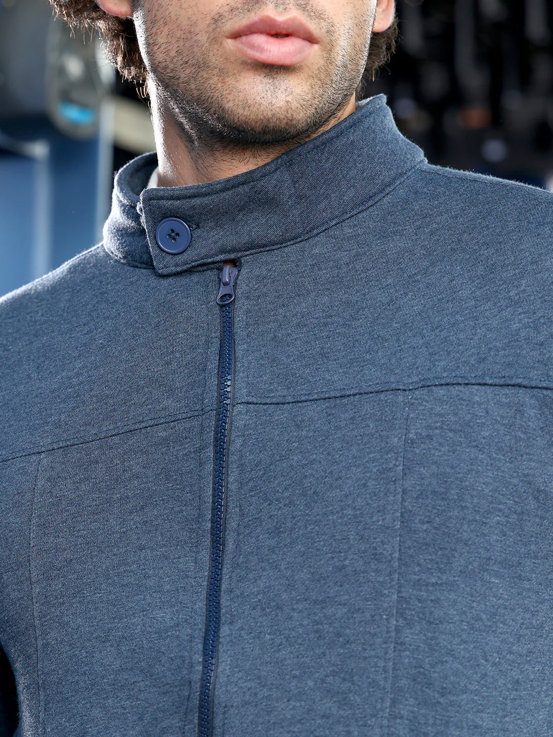 Panel-Stitch Knit Jacket - Image 7