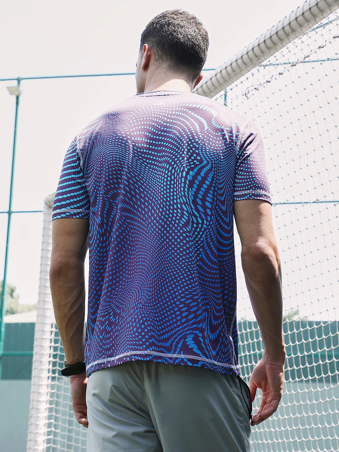 Polka-Swirl Activewear T-Shirt - Image 4