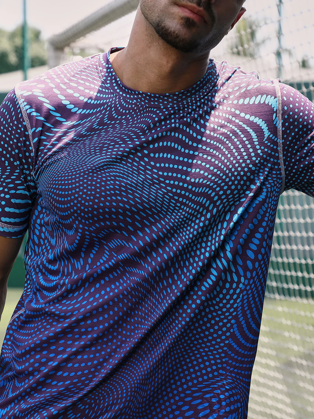 Polka-Swirl Activewear T-Shirt - Image 7