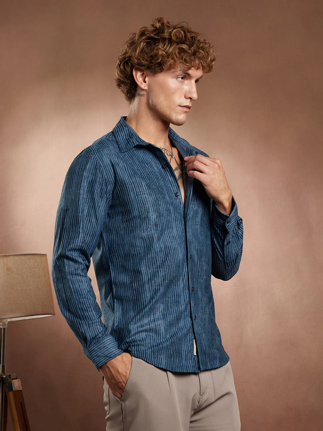 Ribbed-Corduroy Shirt - Image 3