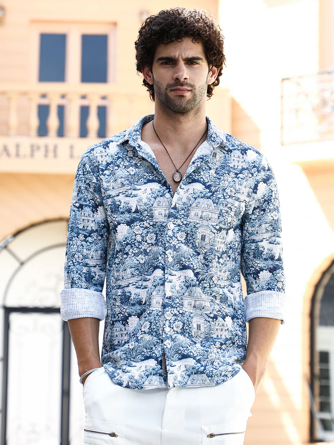 Victorian-Landscape Tactile Shirt - Image 2