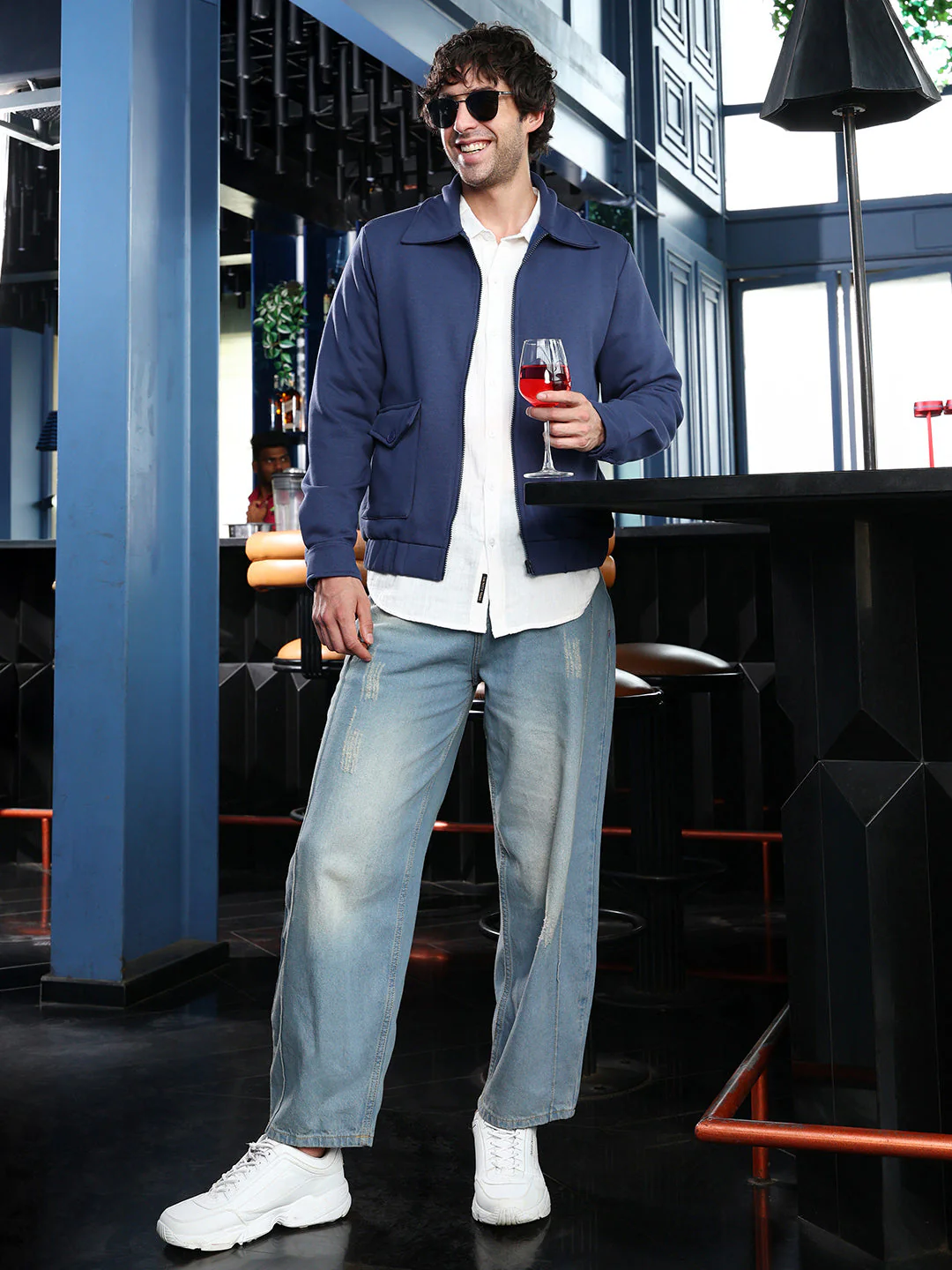 Zip-Front Knit Jacket - Image 6