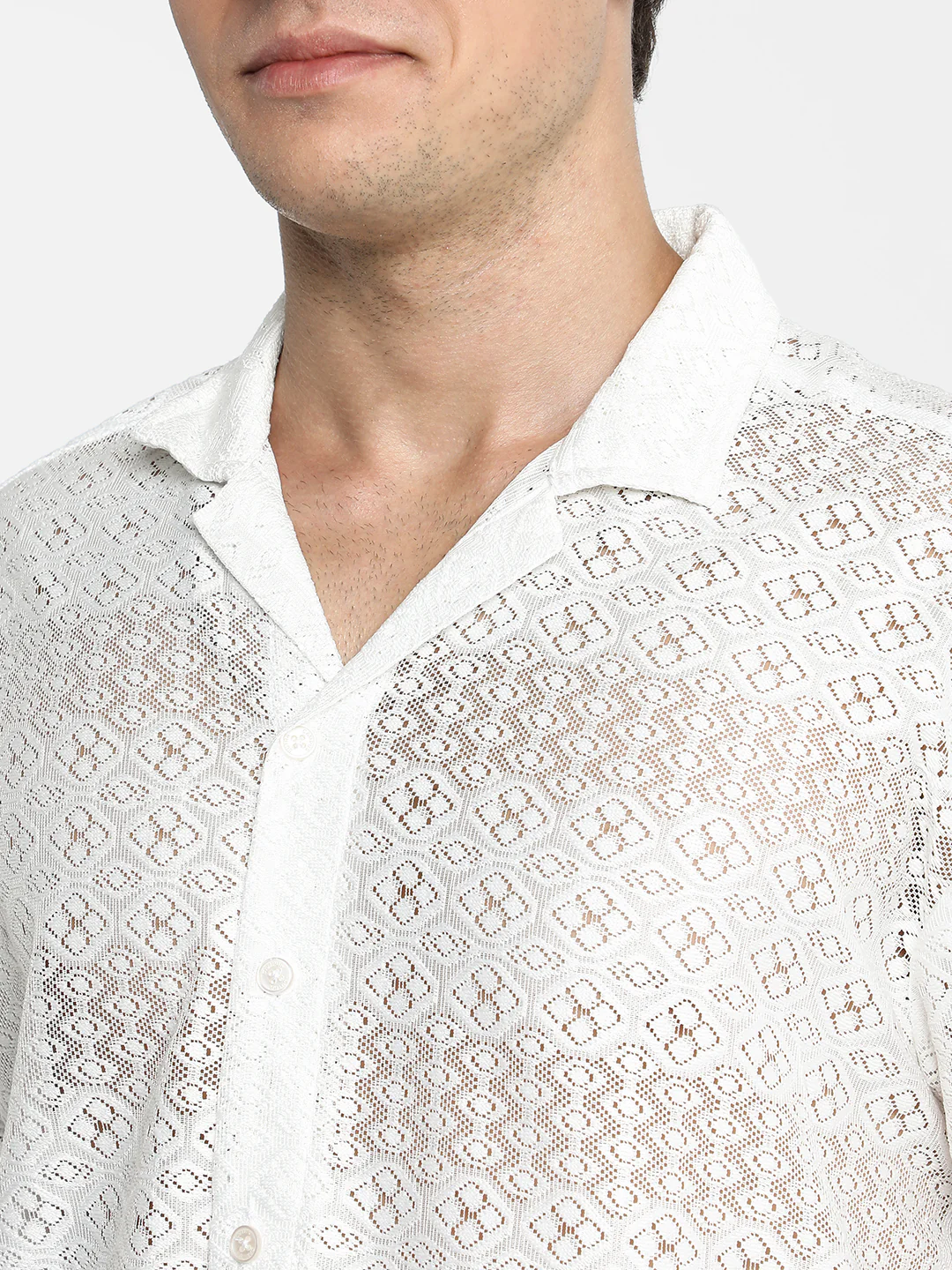 Ditsy Knit Shirt - Image 15
