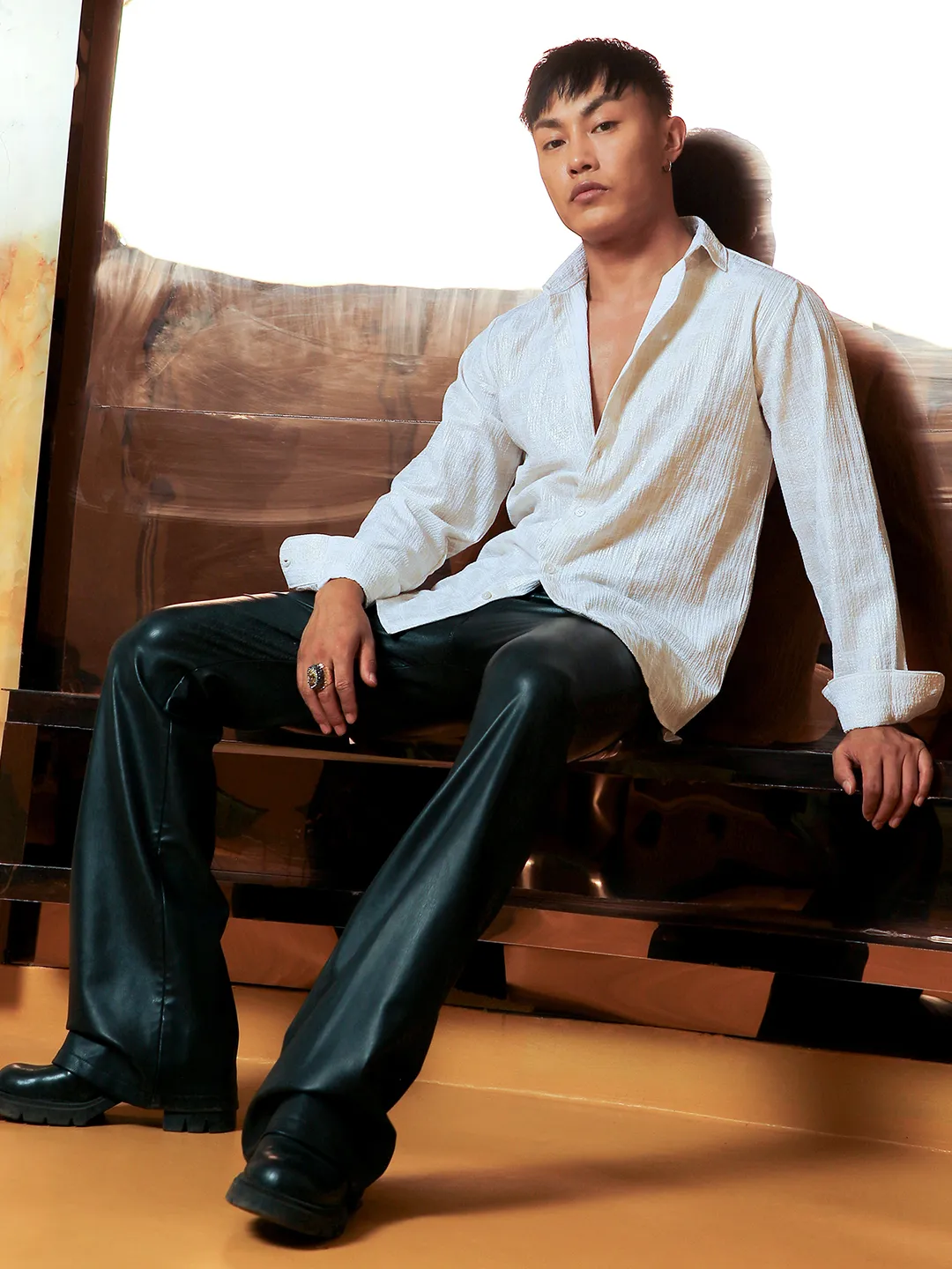 Foil-Creased Shirt - Image 3