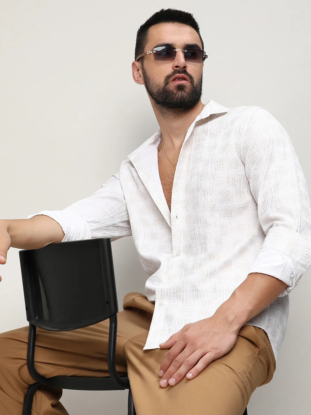 Foil-Creased Shirt - Image 6