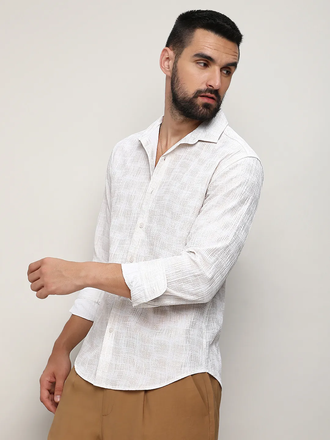 Foil-Creased Shirt - Image 8