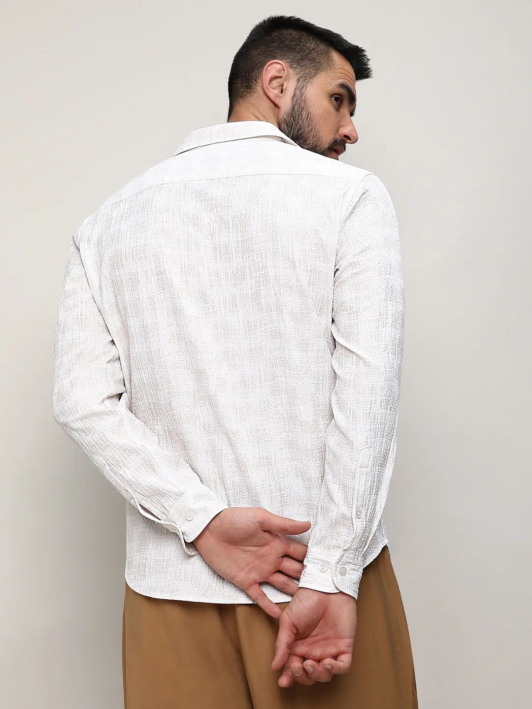 Foil-Creased Shirt - Image 9