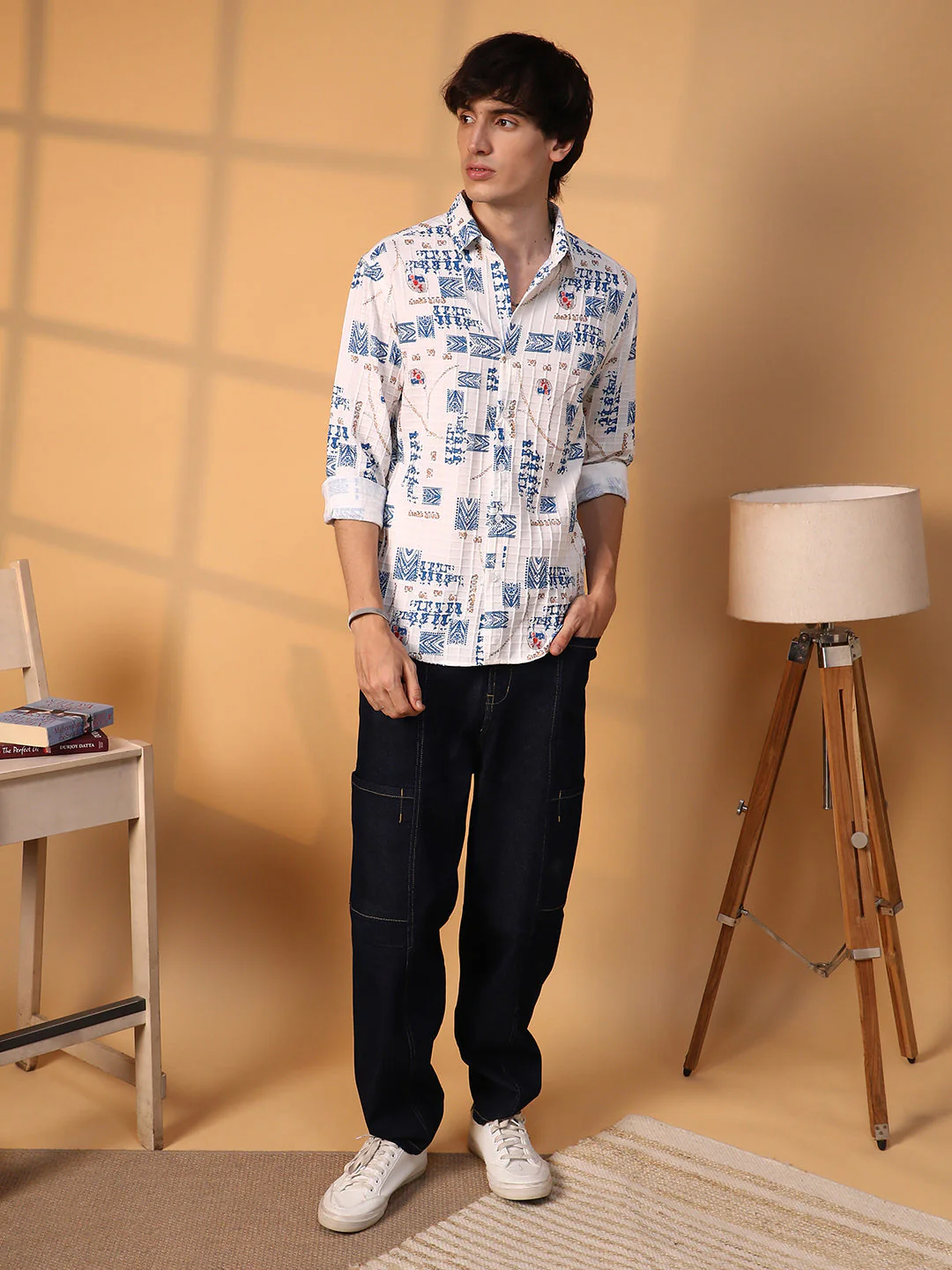 Folk-Waffle Shirt - Image 5