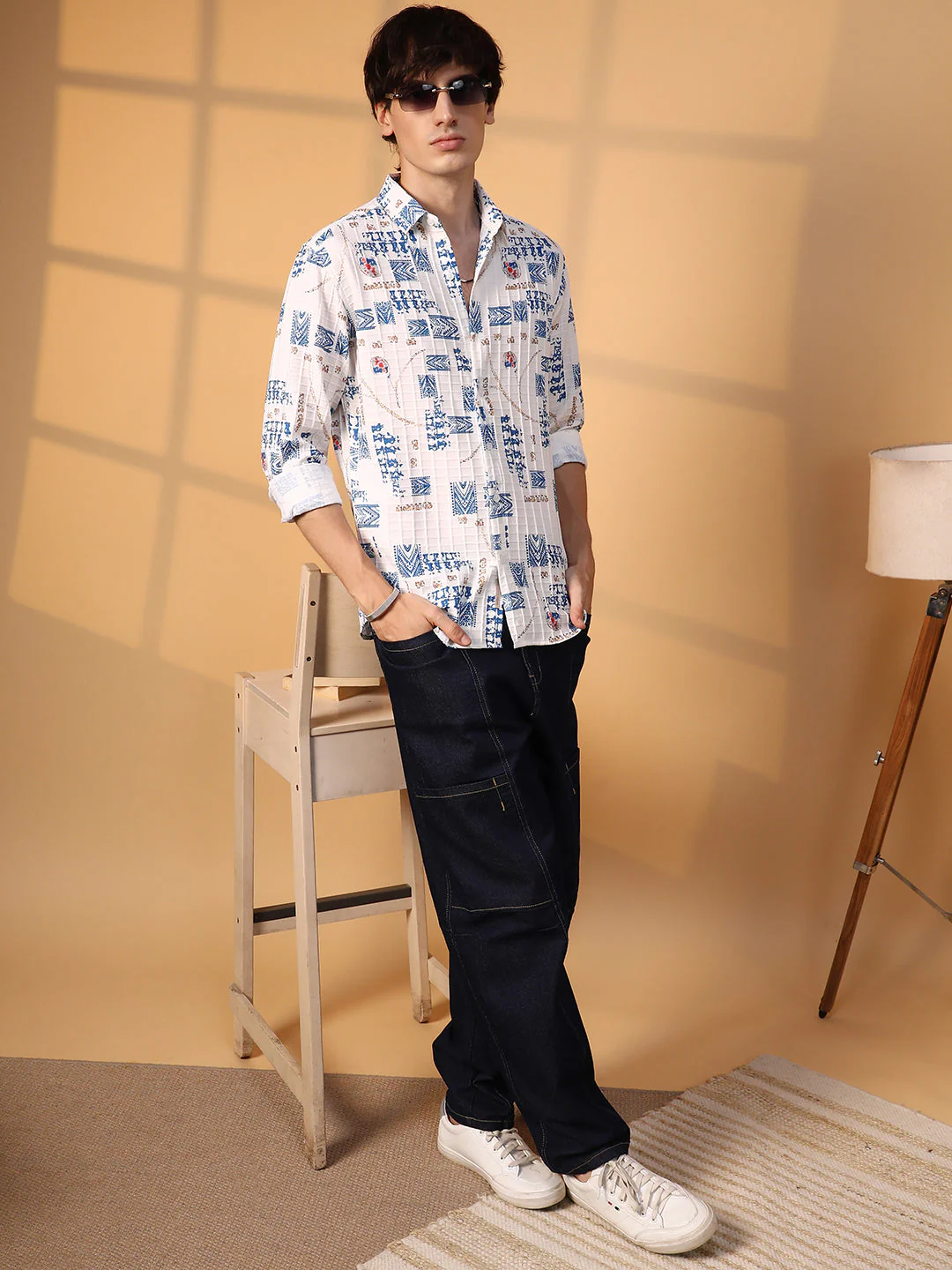 Folk-Waffle Shirt - Image 6