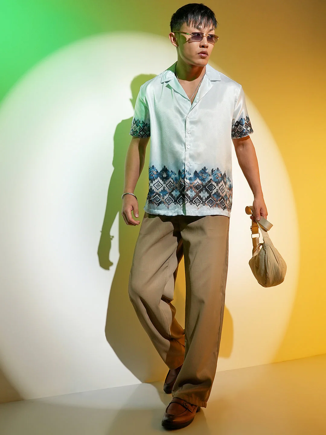 Oceanic-Geometric Shirt - Image 6