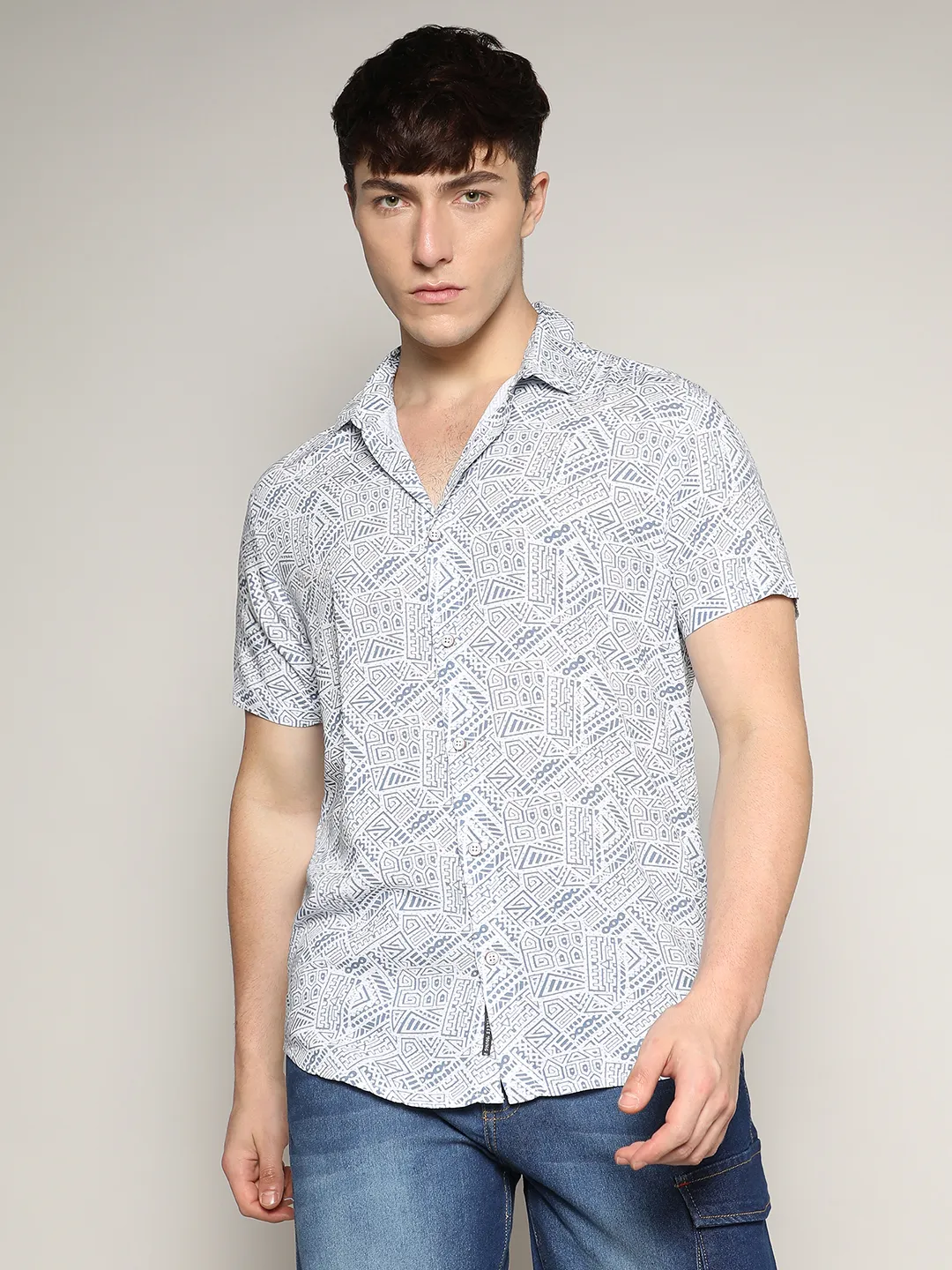 Spiral Block Shirt - Image 2