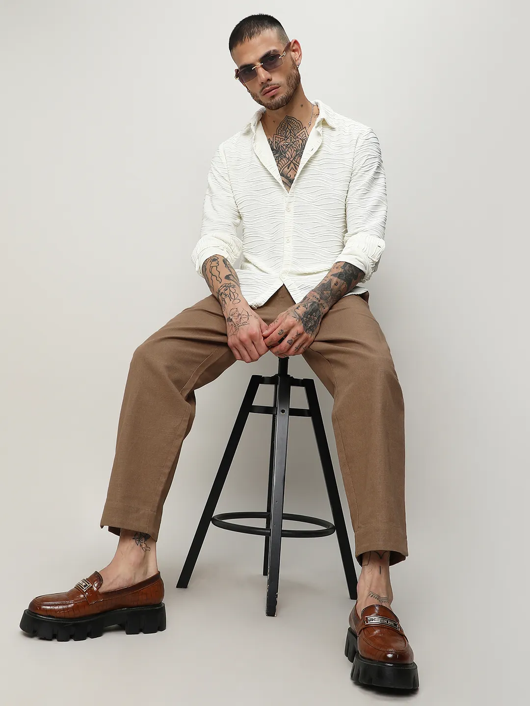 Self-Design Wave Shirt - Image 6