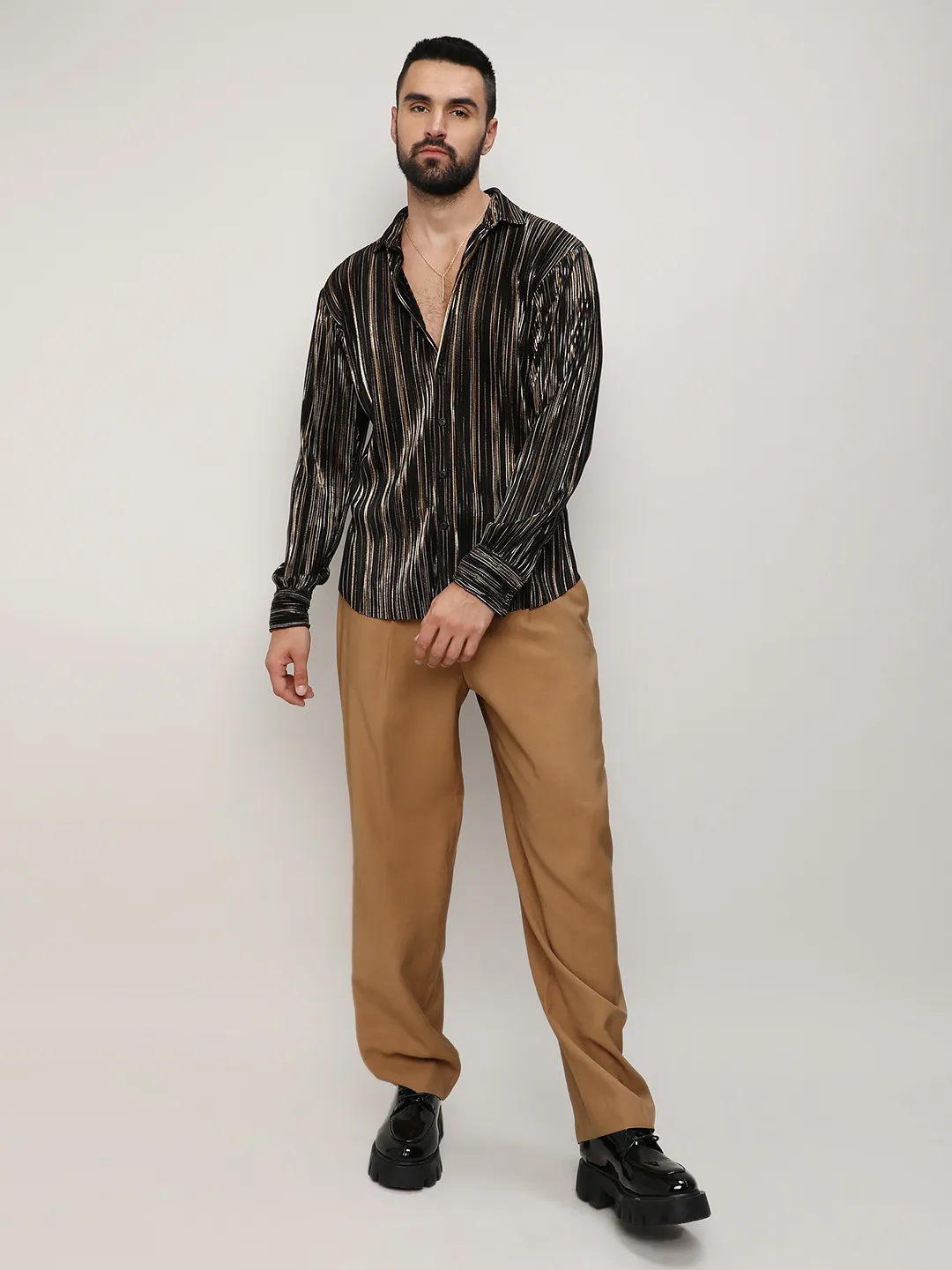 Pleat-Creased Shirt - Image 7