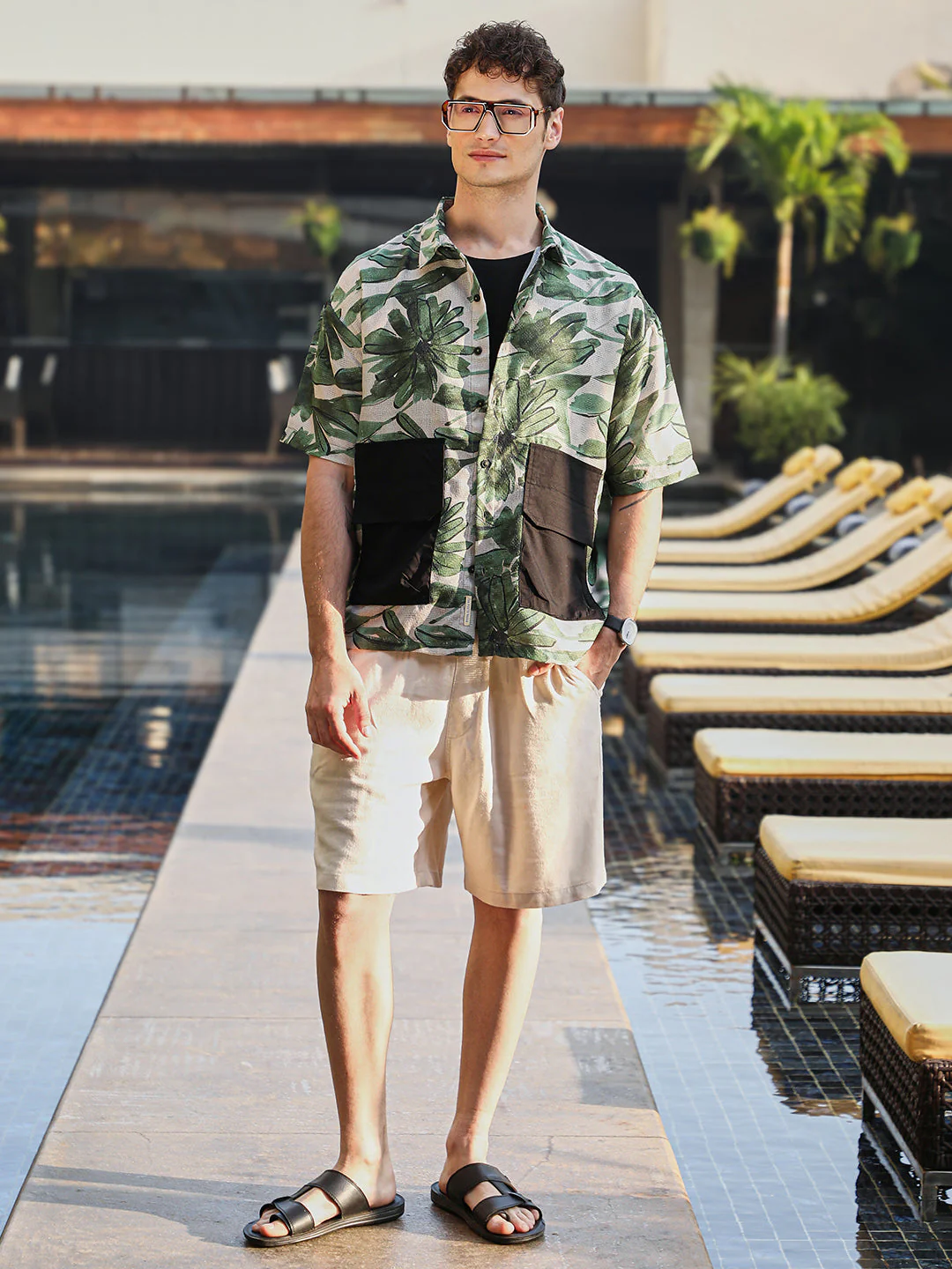 Flora-Stroke Oversized Shirt - Image 6