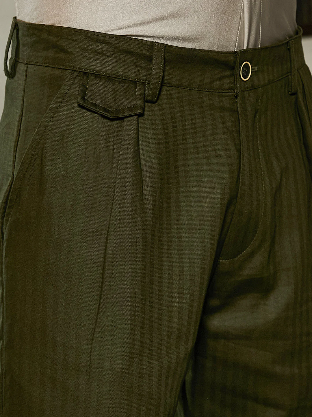Striped Tailored Trousers - Image 7