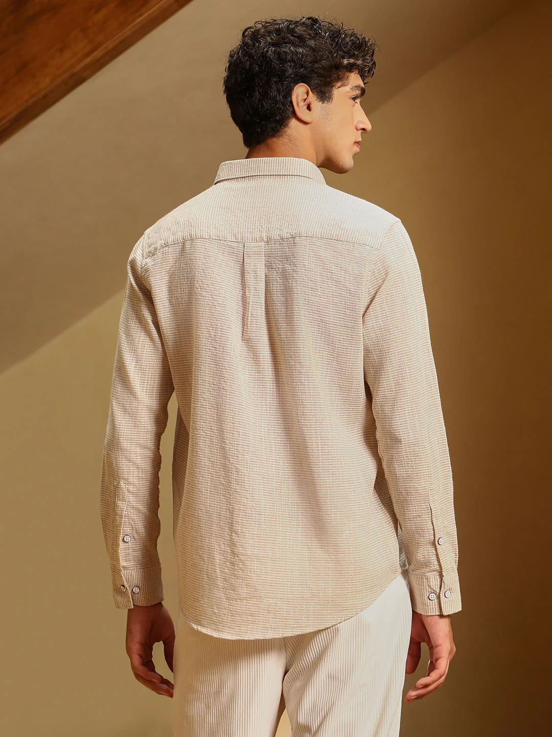 Candy-Stripe Jacquard Shirt - Image 4