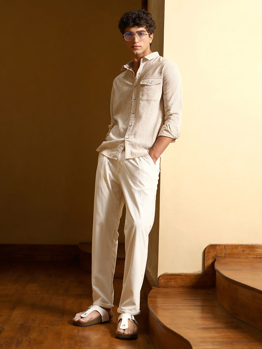 Candy-Stripe Jacquard Shirt - Image 6