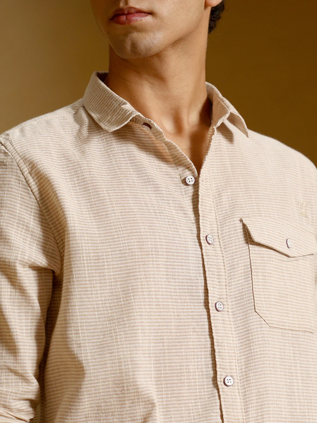 Candy-Stripe Jacquard Shirt - Image 7