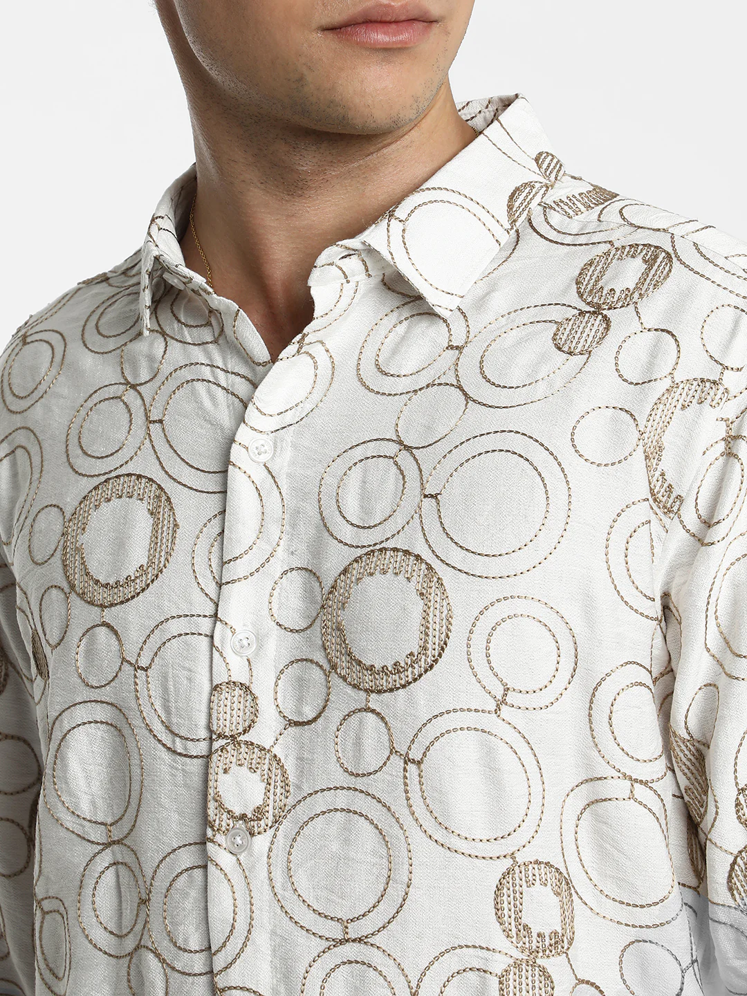 Circular-Lined Shirt - Image 15