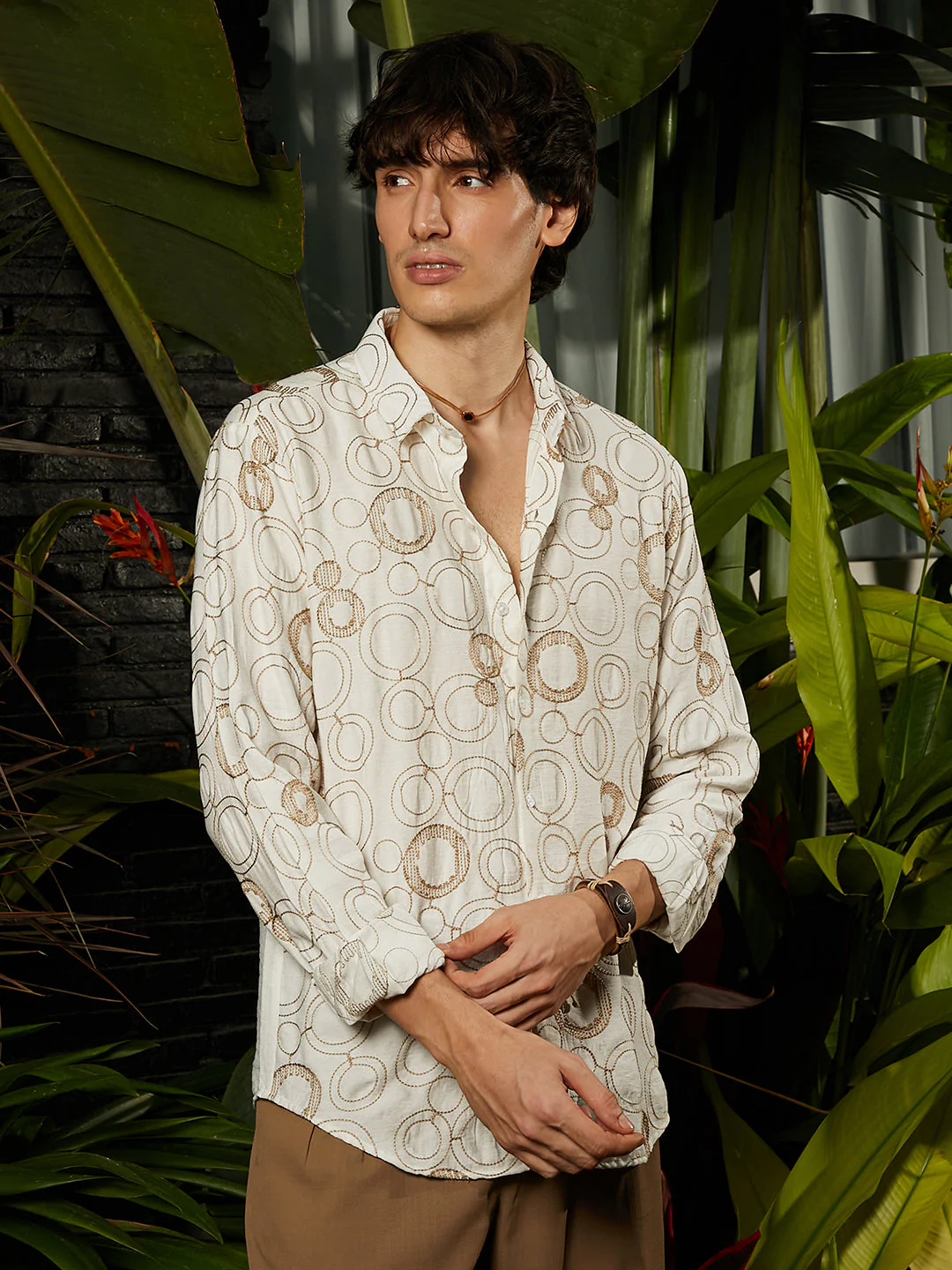 Circular-Lined Shirt - Image 8