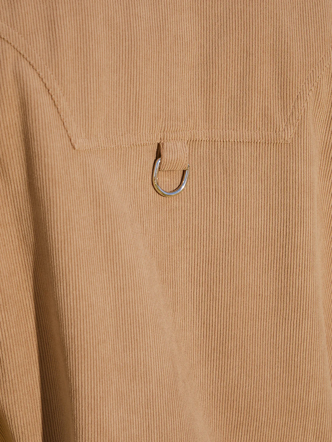 Corduroy Oversized Shirt - Image 8
