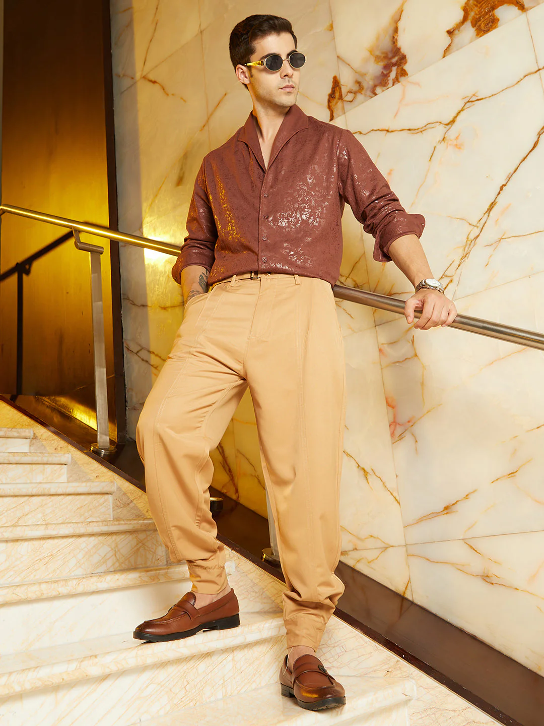 Panelled Gurkha Trousers - Image 6