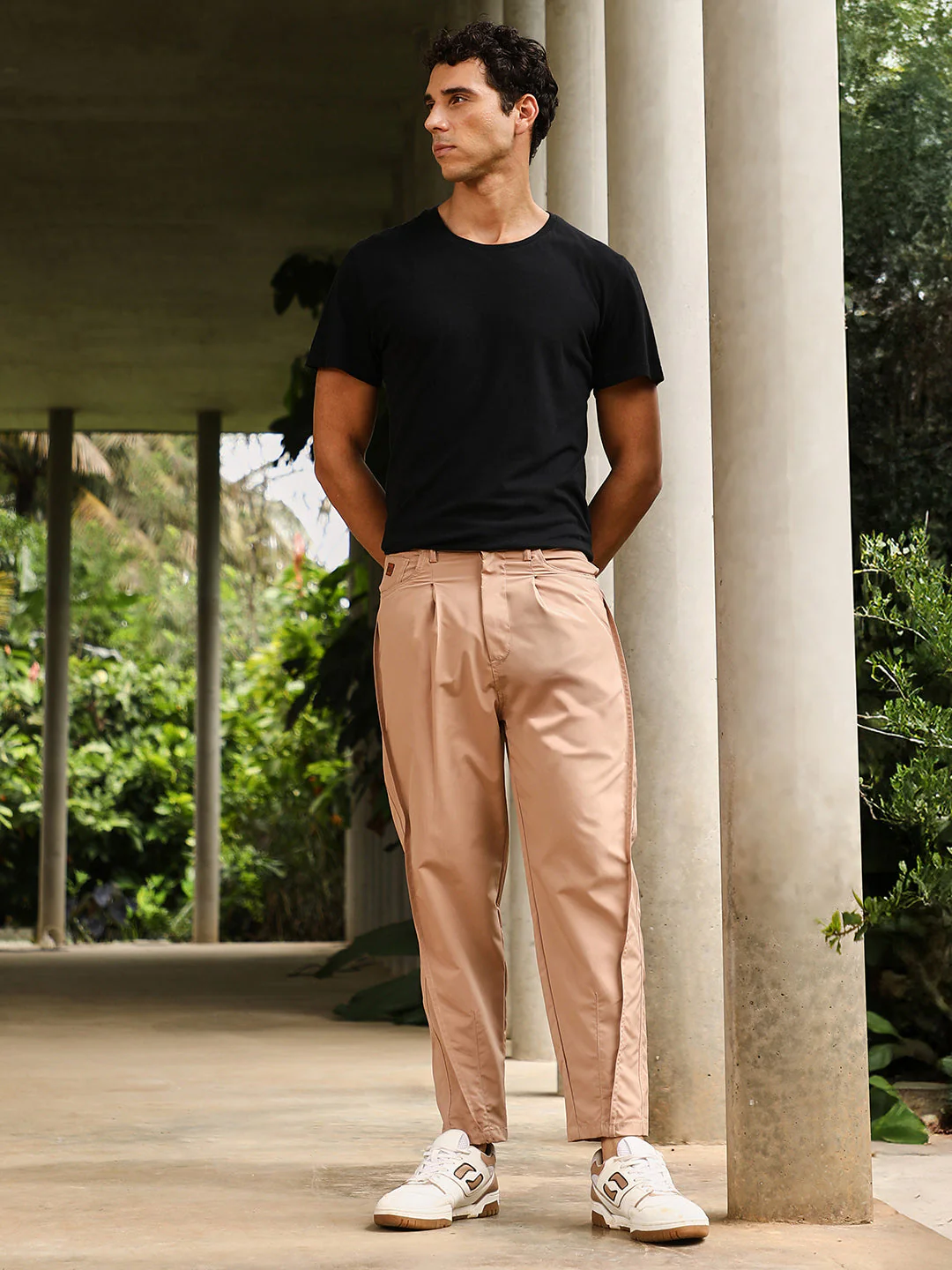 Panelled-Tapered Trousers - Image 5