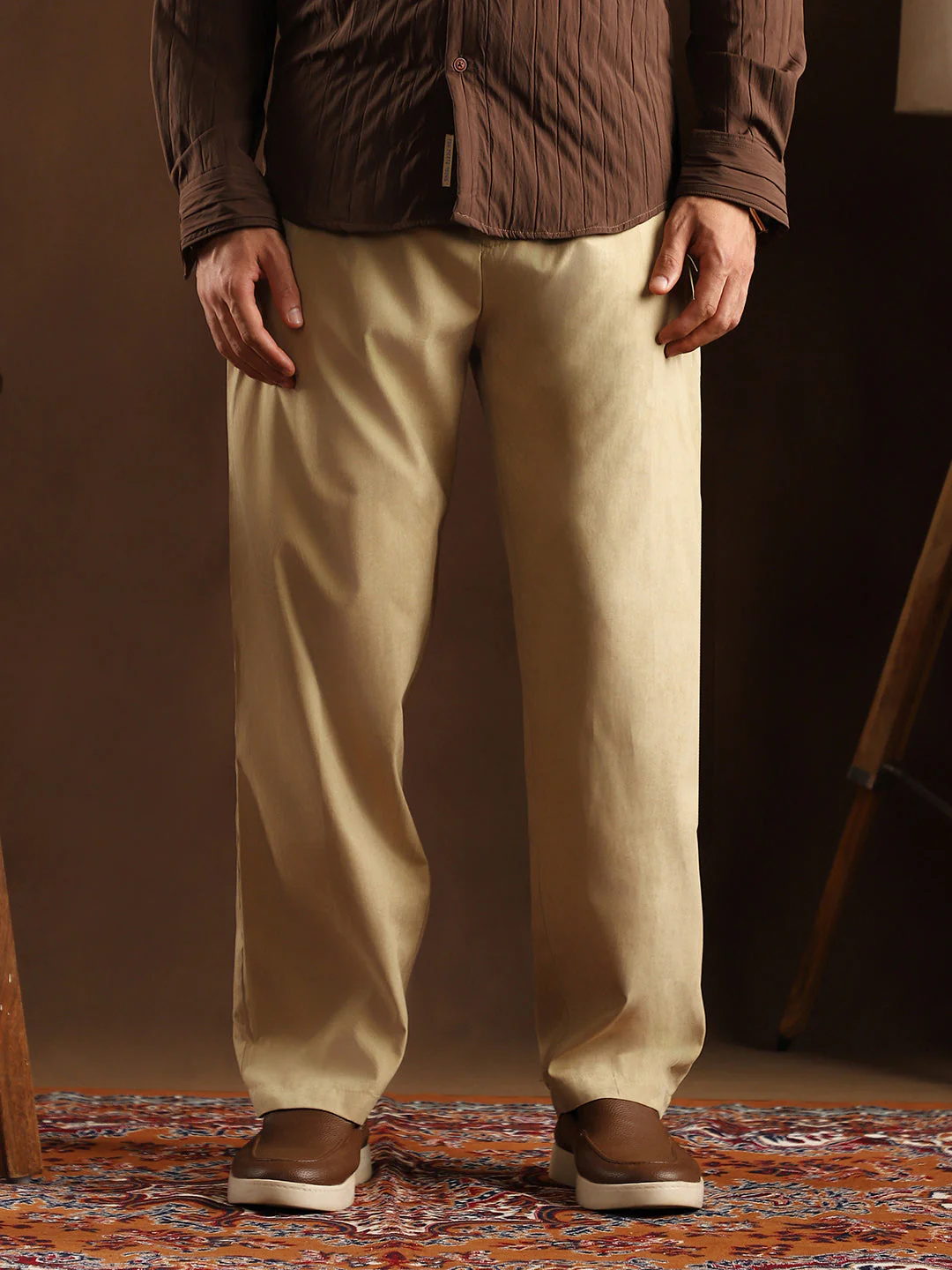 Lightweight - Pleated Tailored Trousers - Image 2