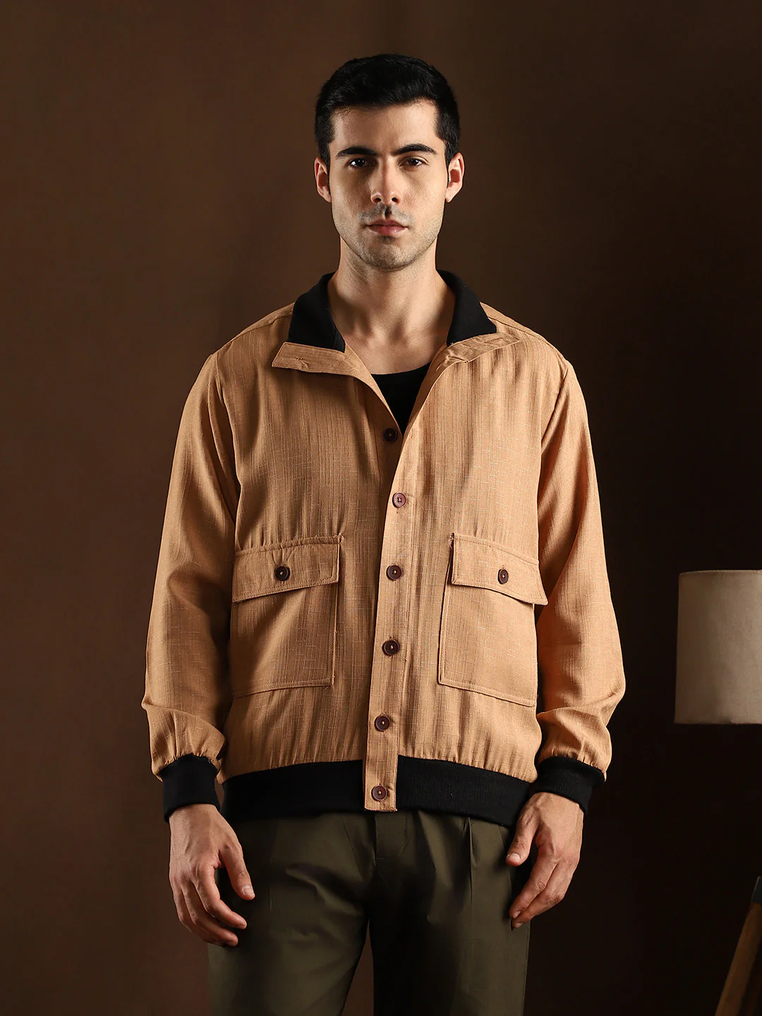 Tactile-Utility Bomber Jacket - Image 2