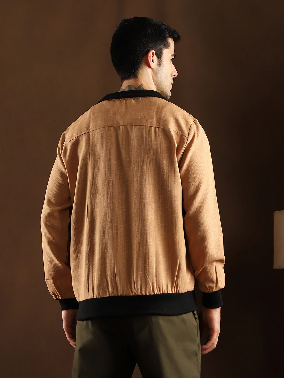 Tactile-Utility Bomber Jacket - Image 4