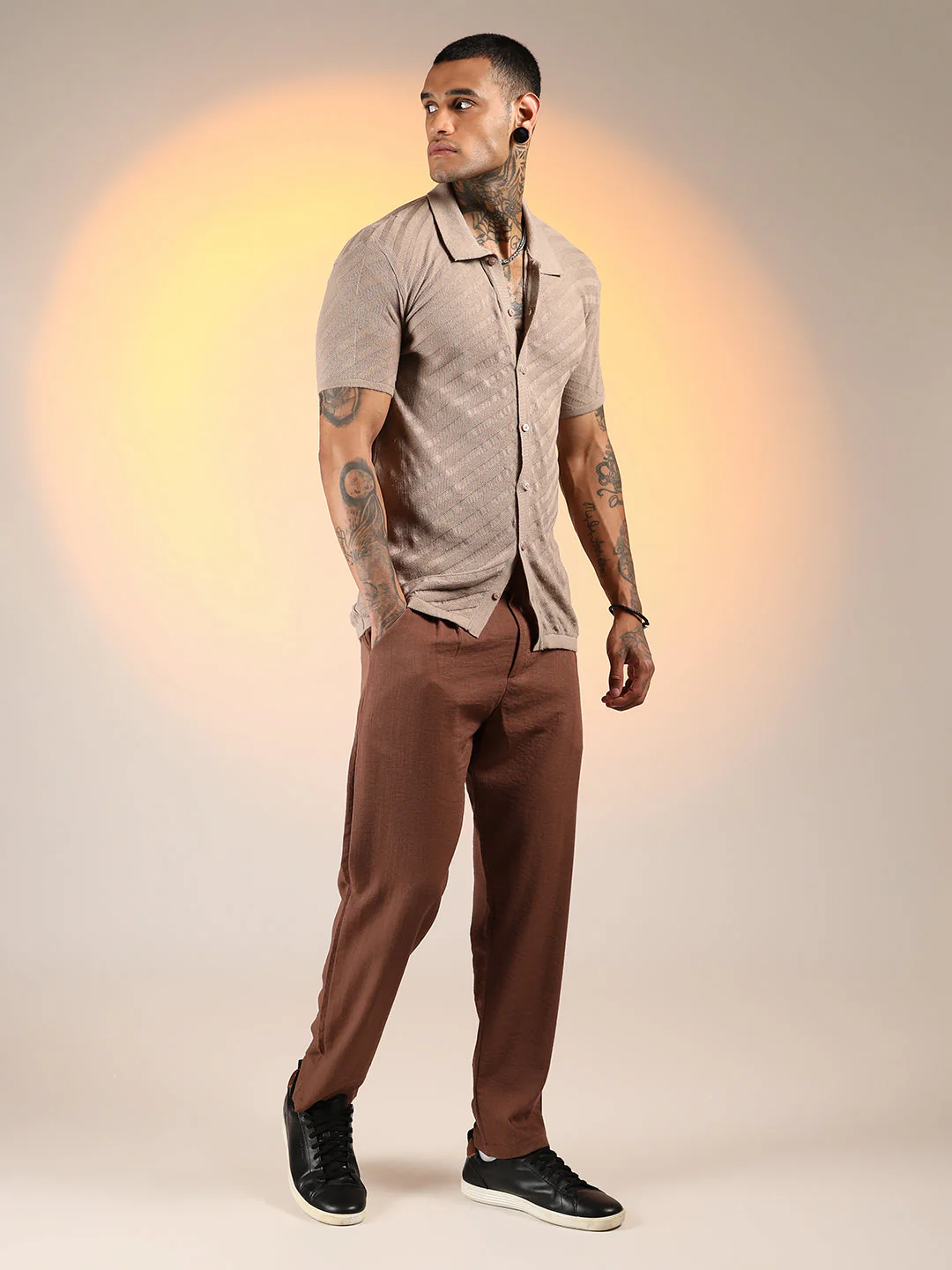 Tilted-Knit Shirt - Image 5