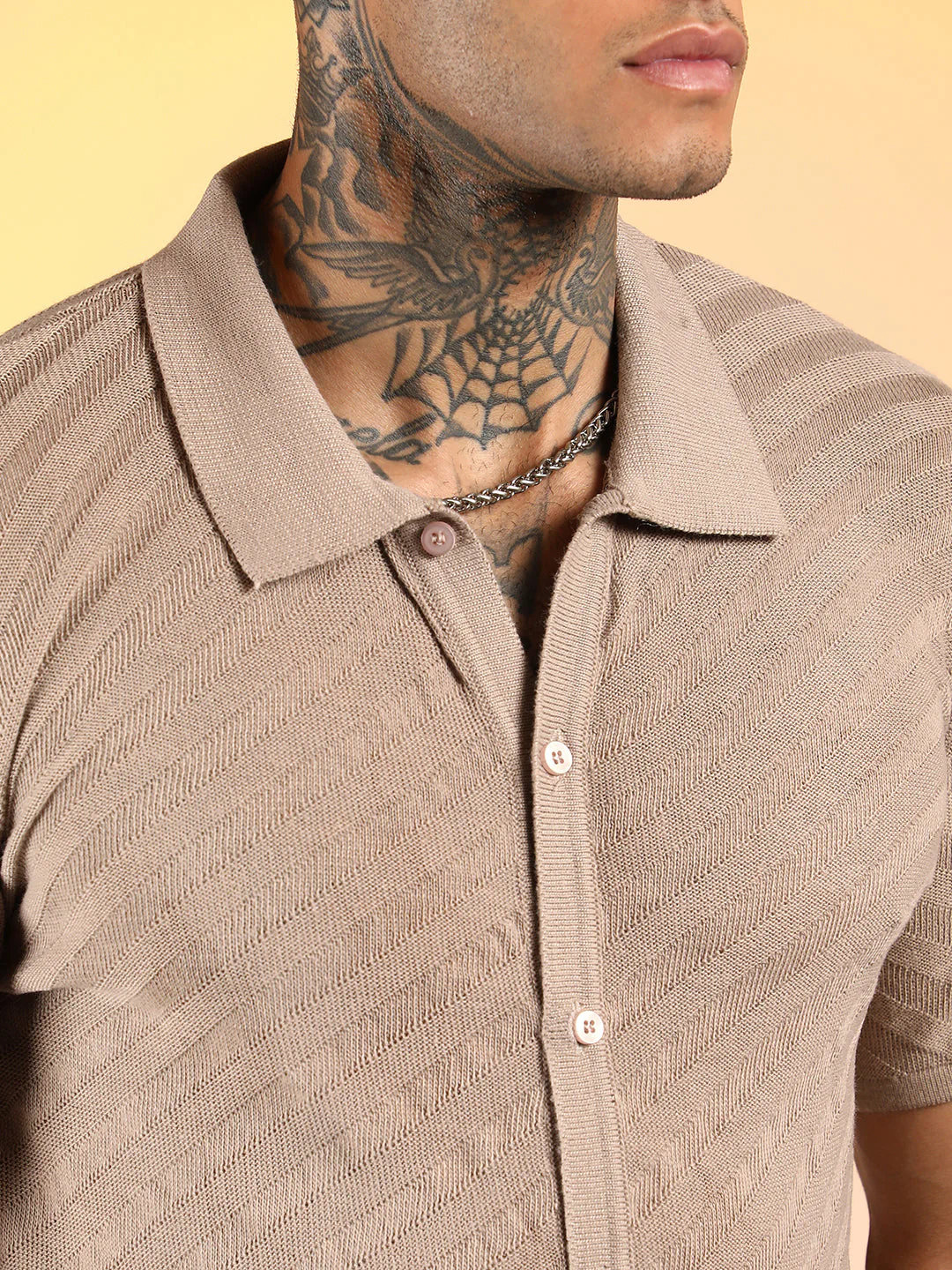 Tilted-Knit Shirt - Image 7