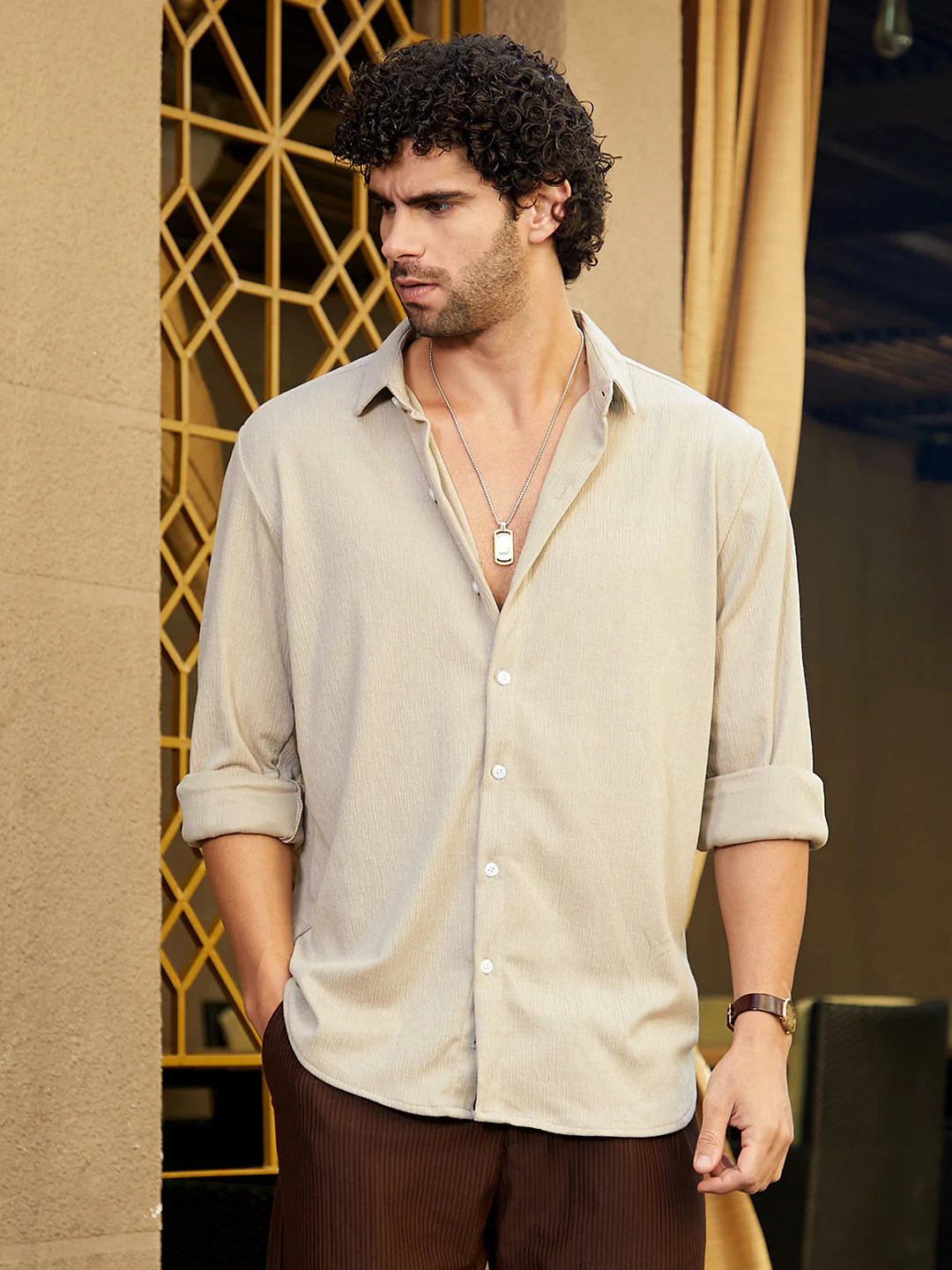 Burlap-Tactile Shirt - Image 2