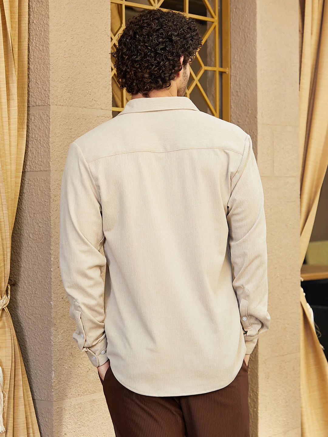 Burlap-Tactile Shirt - Image 4