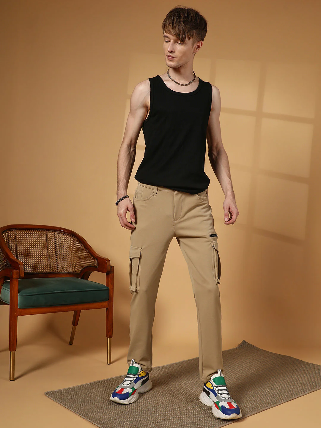 Chino Cargo Trousers - Image 5