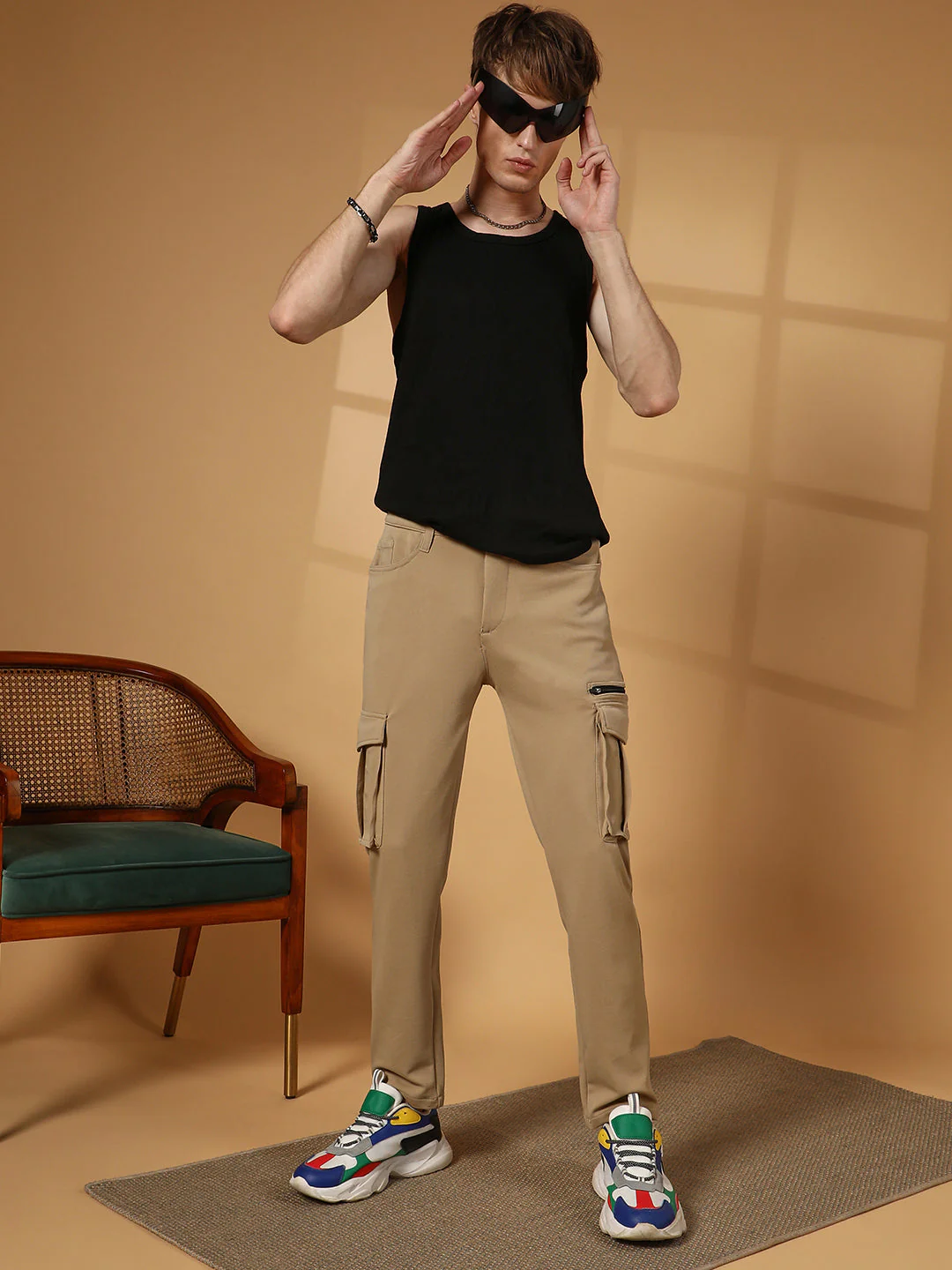Chino Cargo Trousers - Image 6