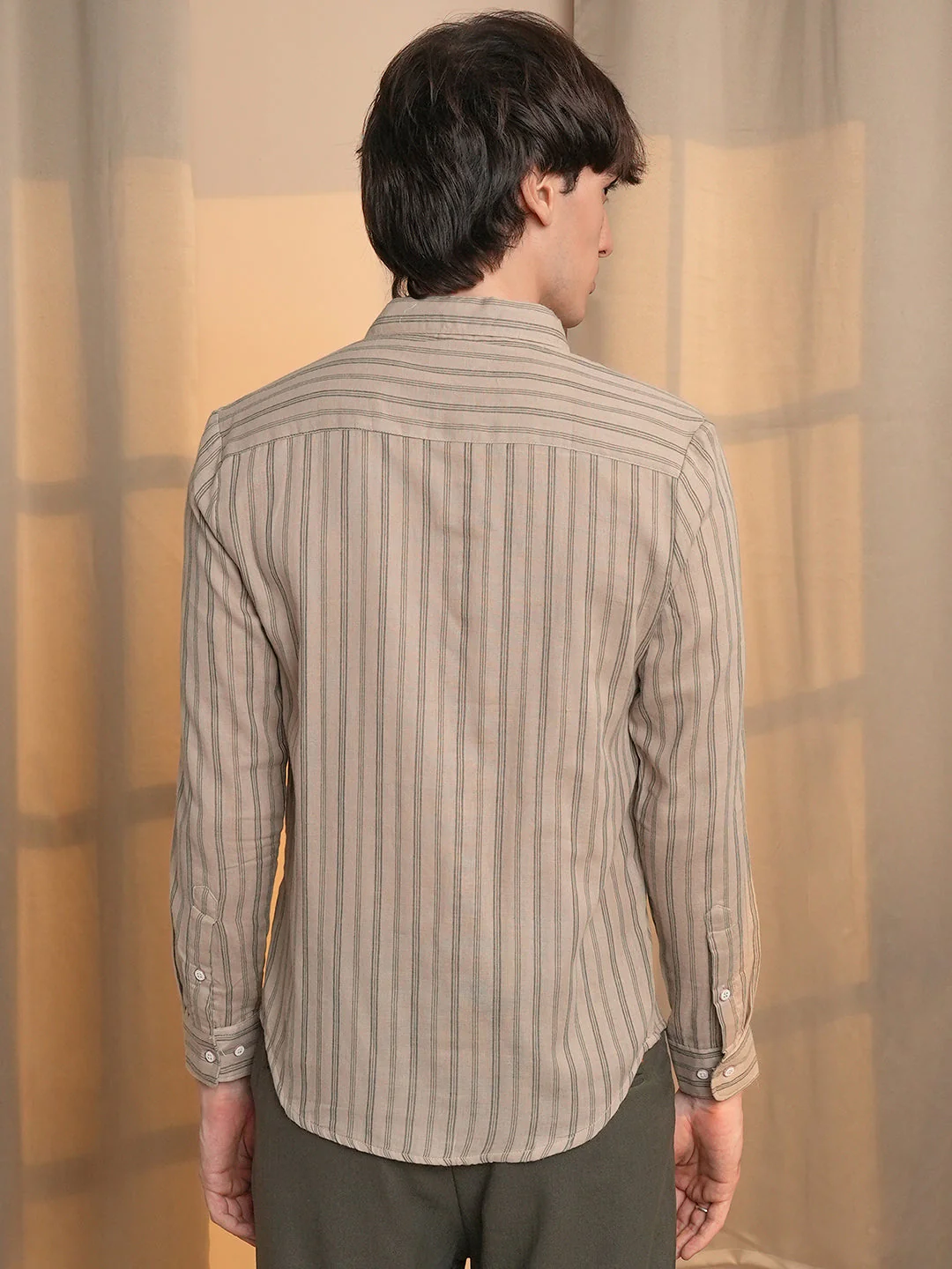 Halo-Striped Shirt - Image 4
