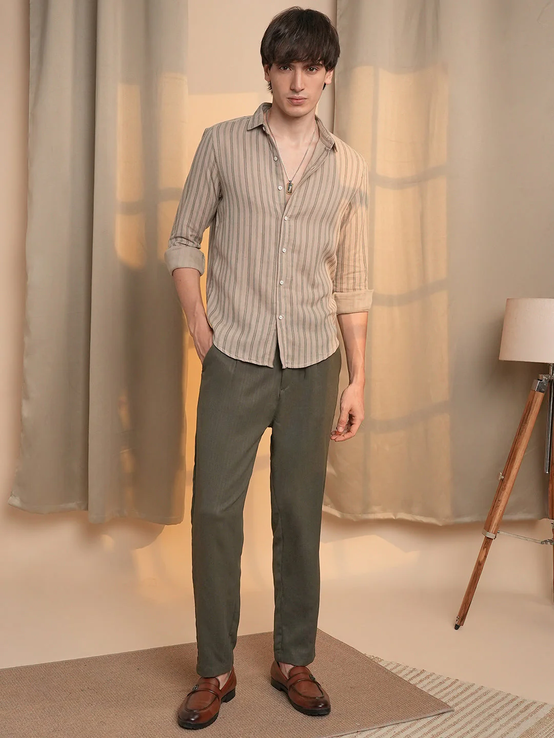 Halo-Striped Shirt - Image 5
