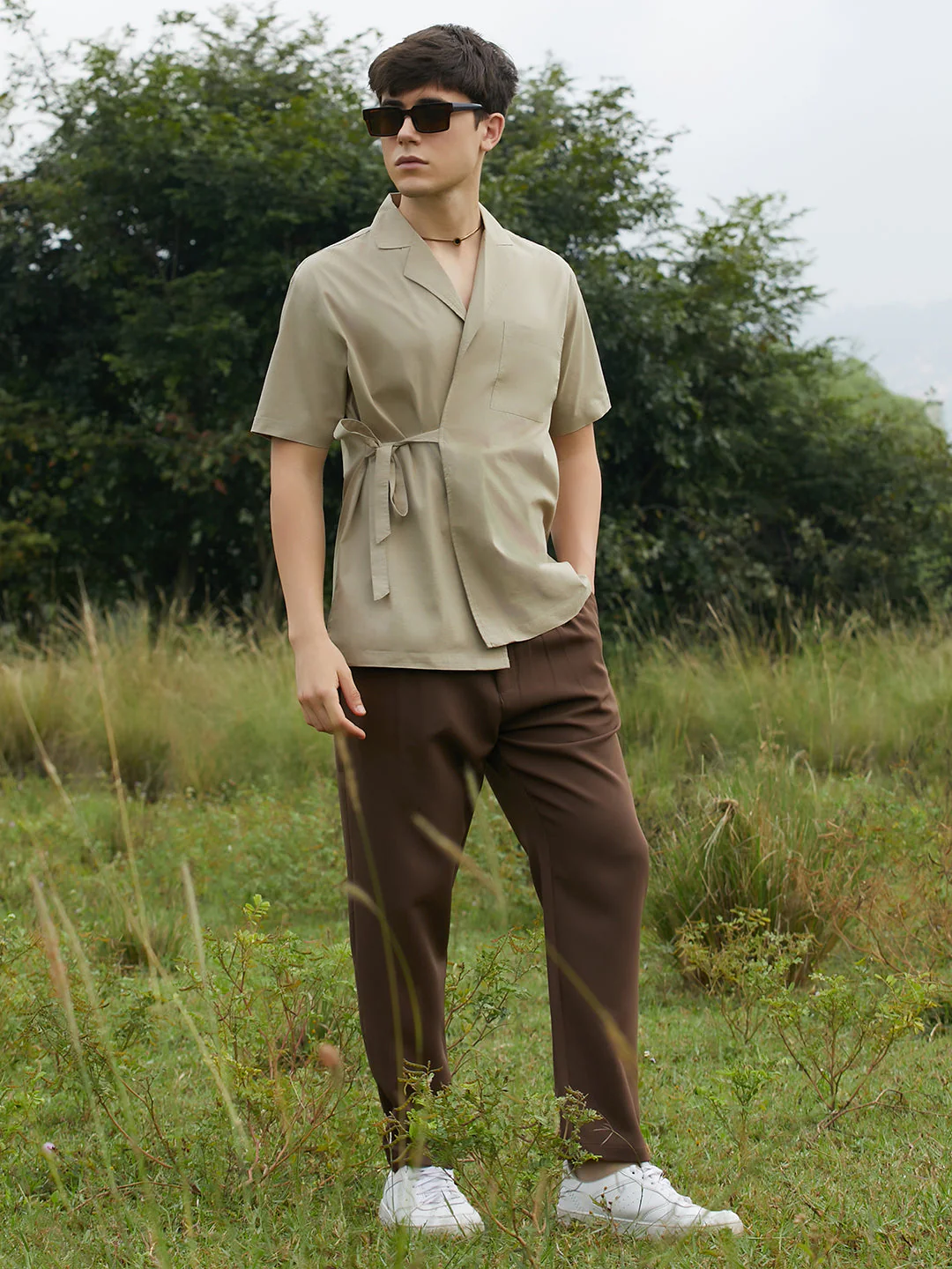 Korean Wrap Shirt - Image 6