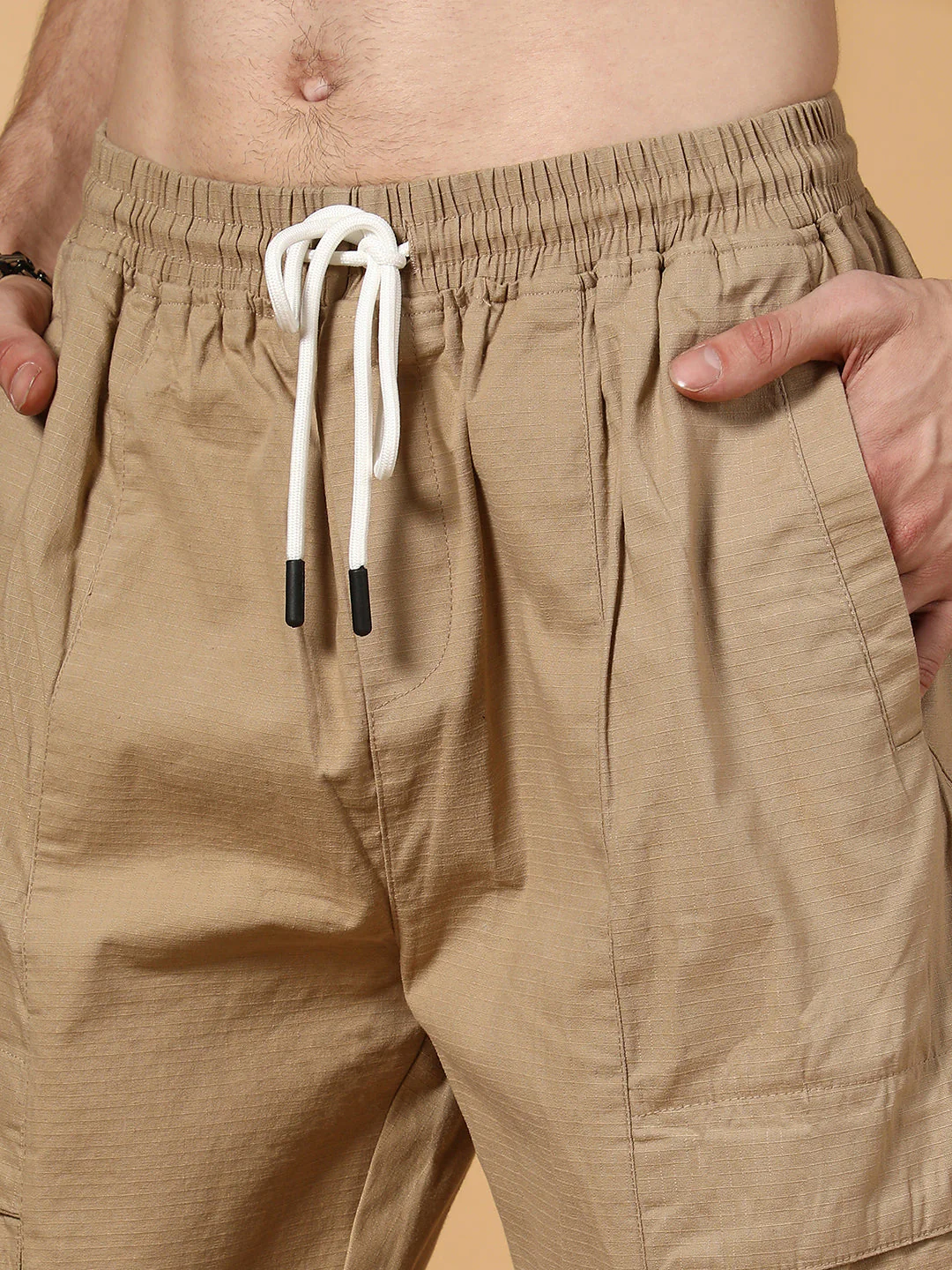 Solid Utility Trousers - Image 7