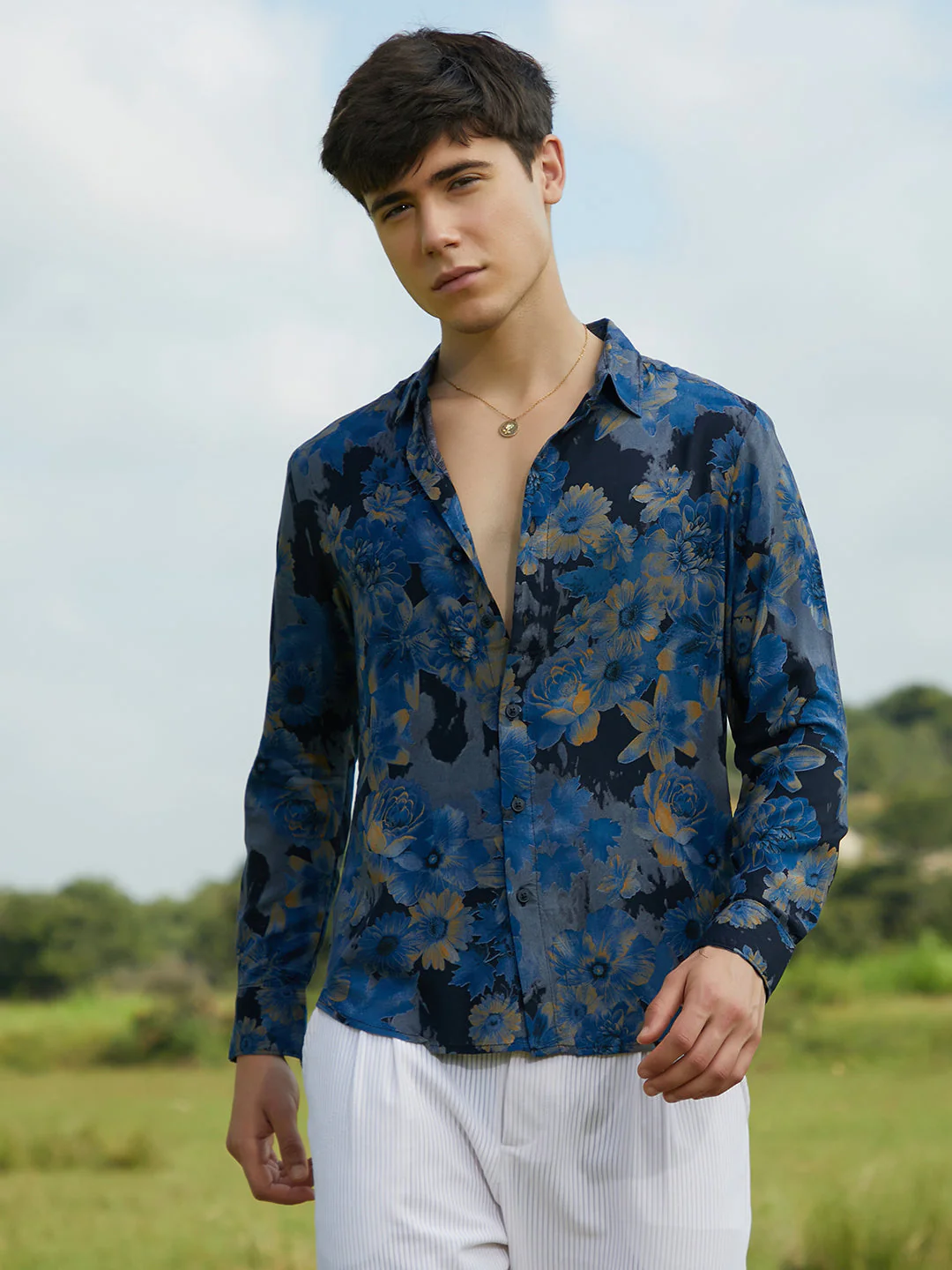 Bi-Hue Daisy Shirt - Image 2